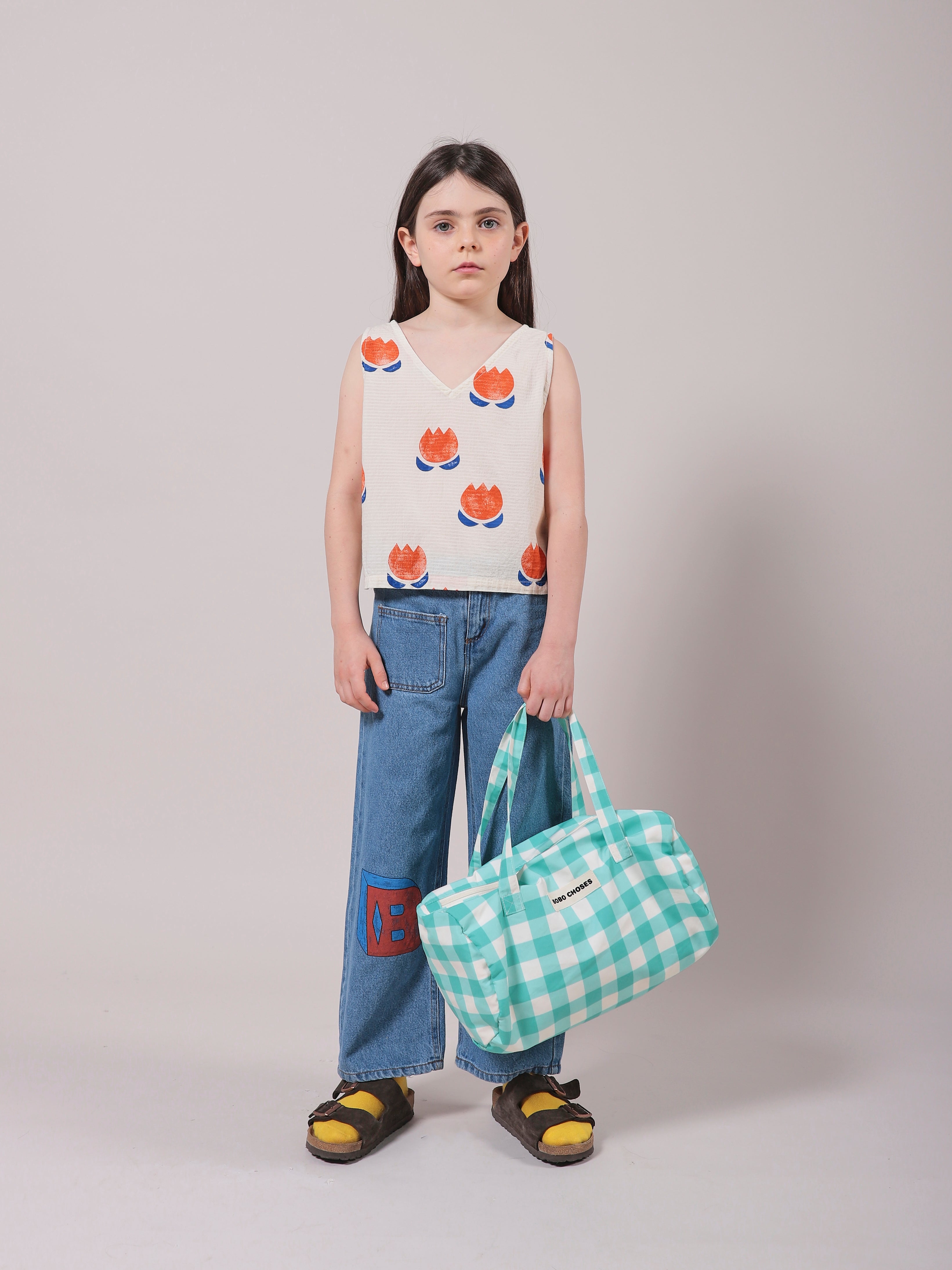 Boys & Girls Blue Denim Trousers