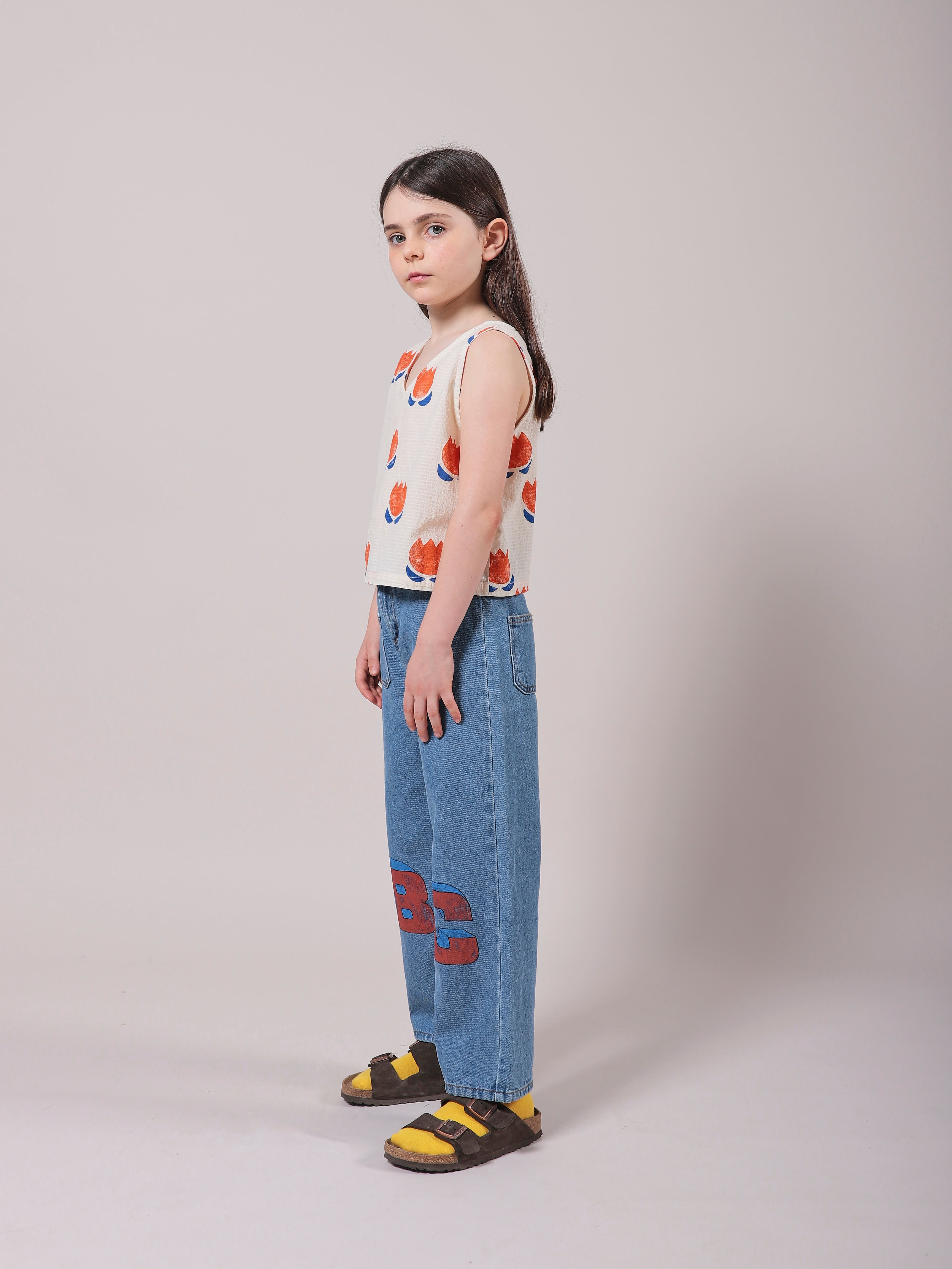 Boys & Girls Blue Denim Trousers