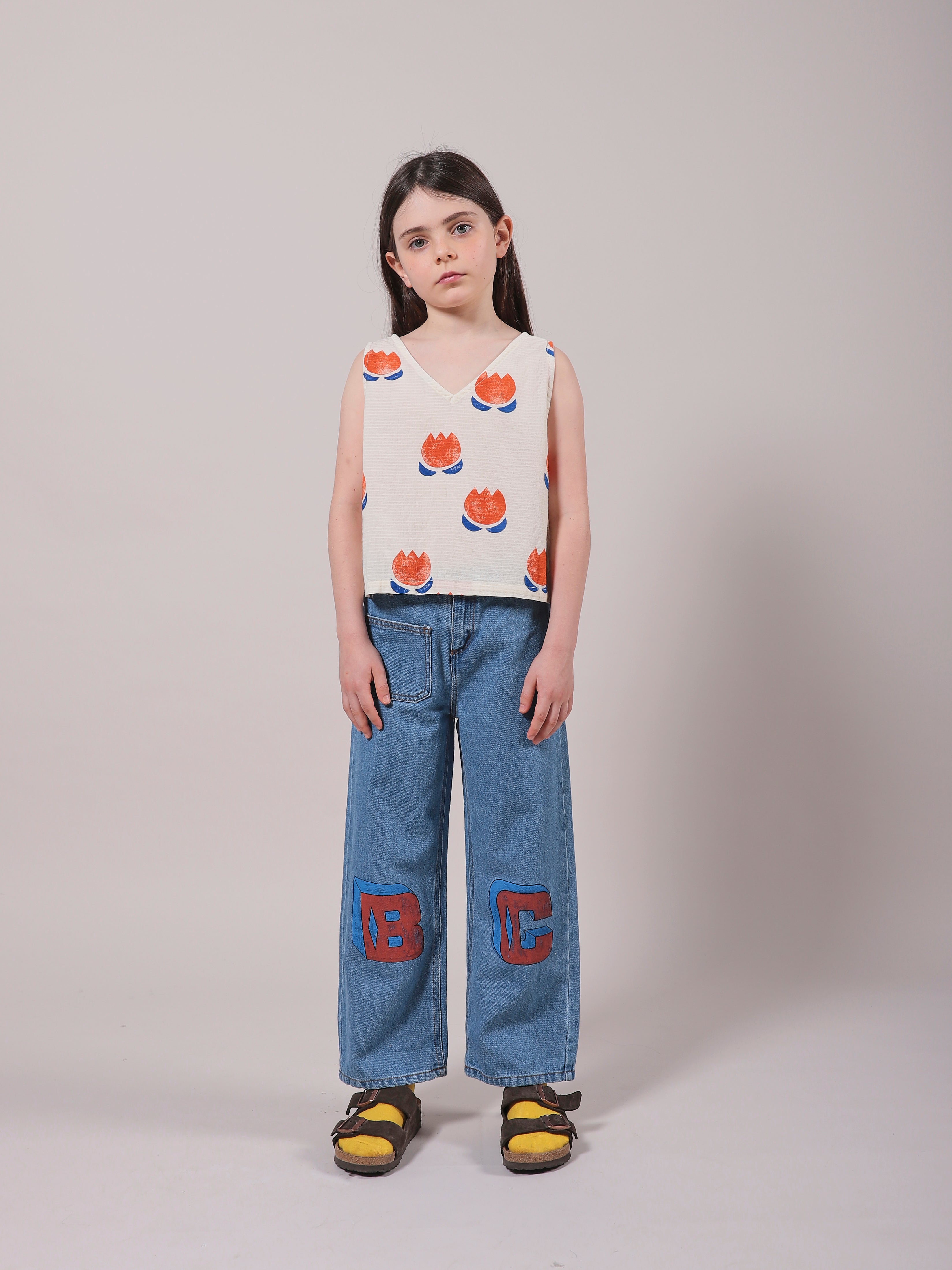 Boys & Girls Blue Denim Trousers