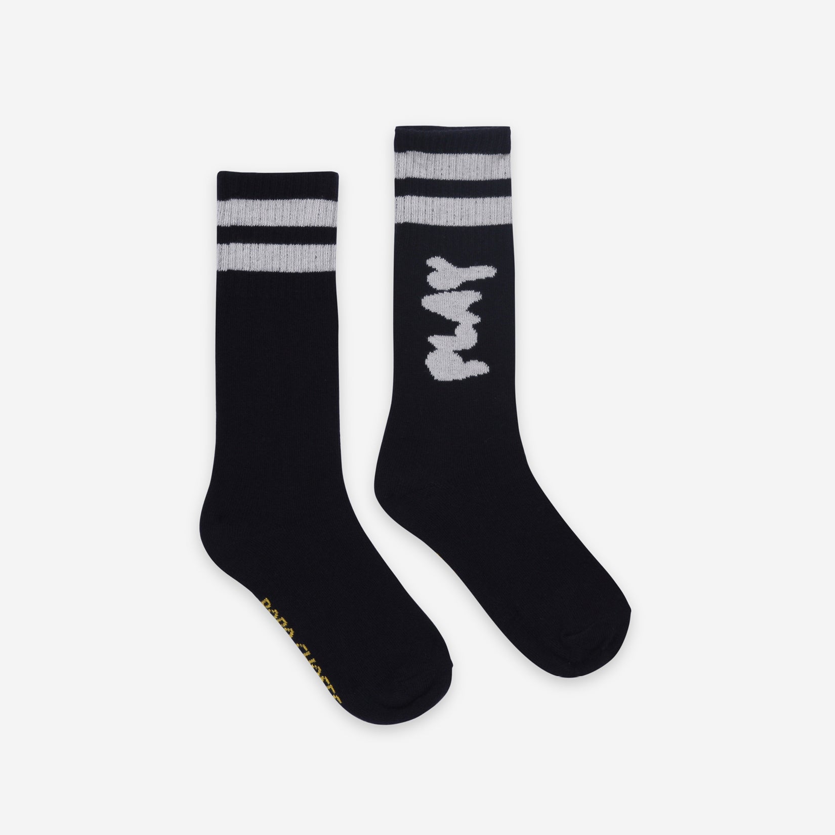 Boys Black Play Long Socks