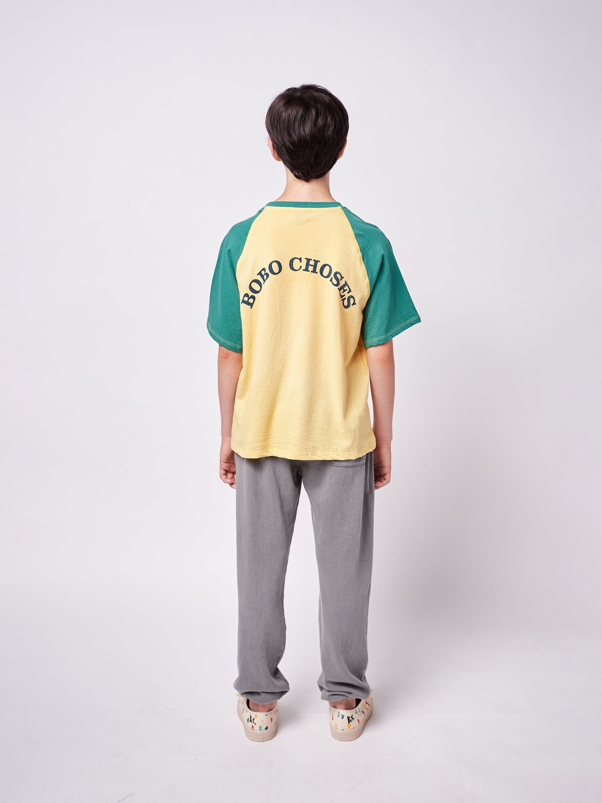 Boys & Girls Yellow Cotton T-Shirt