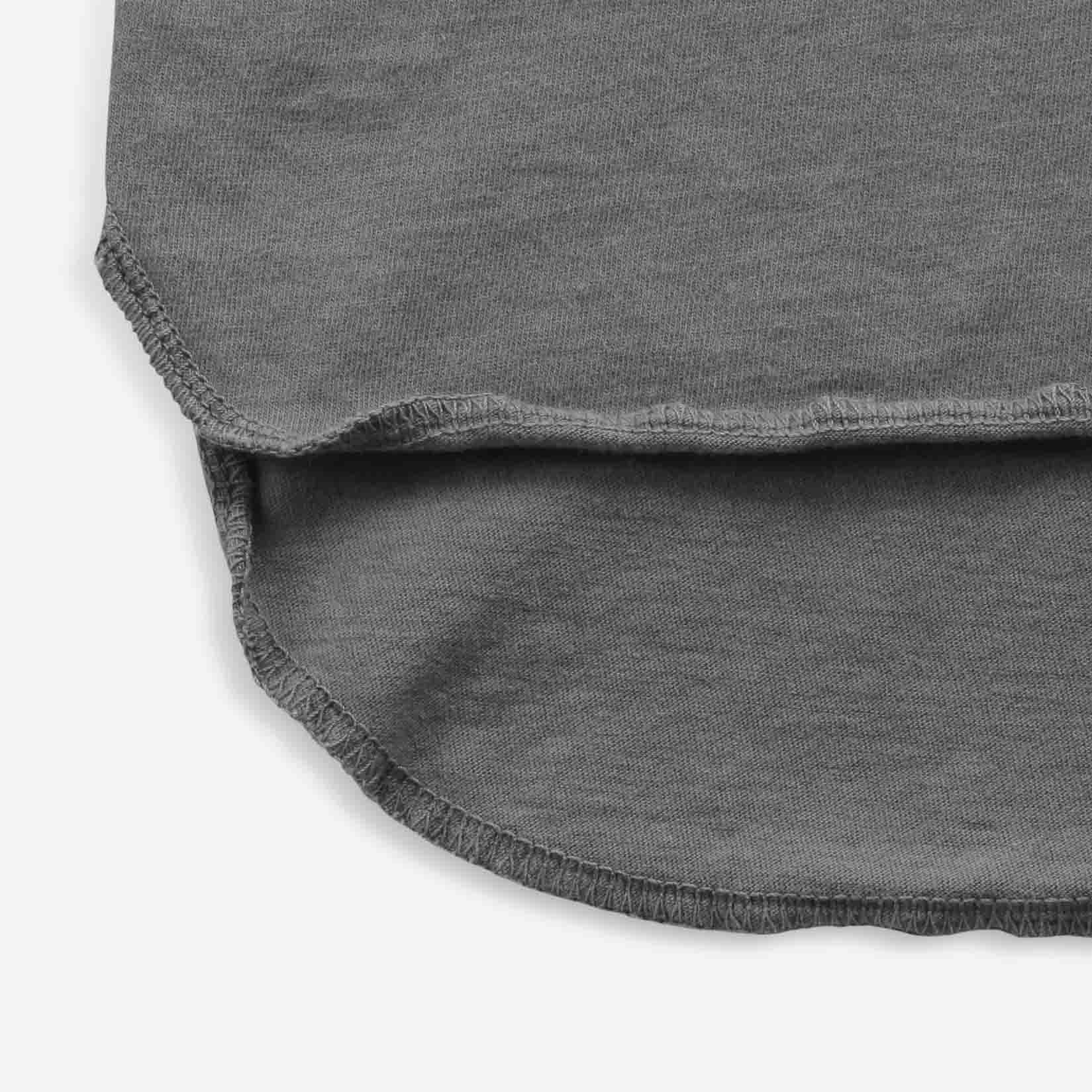 Boys & Girls Dark Grey Cotton Logo Tank Top