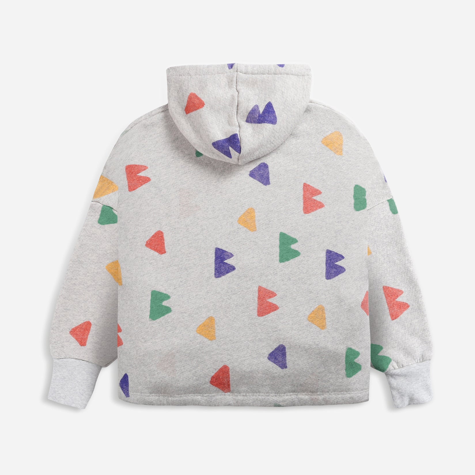 Boys & Girls Grey Printed Zip-Up Top