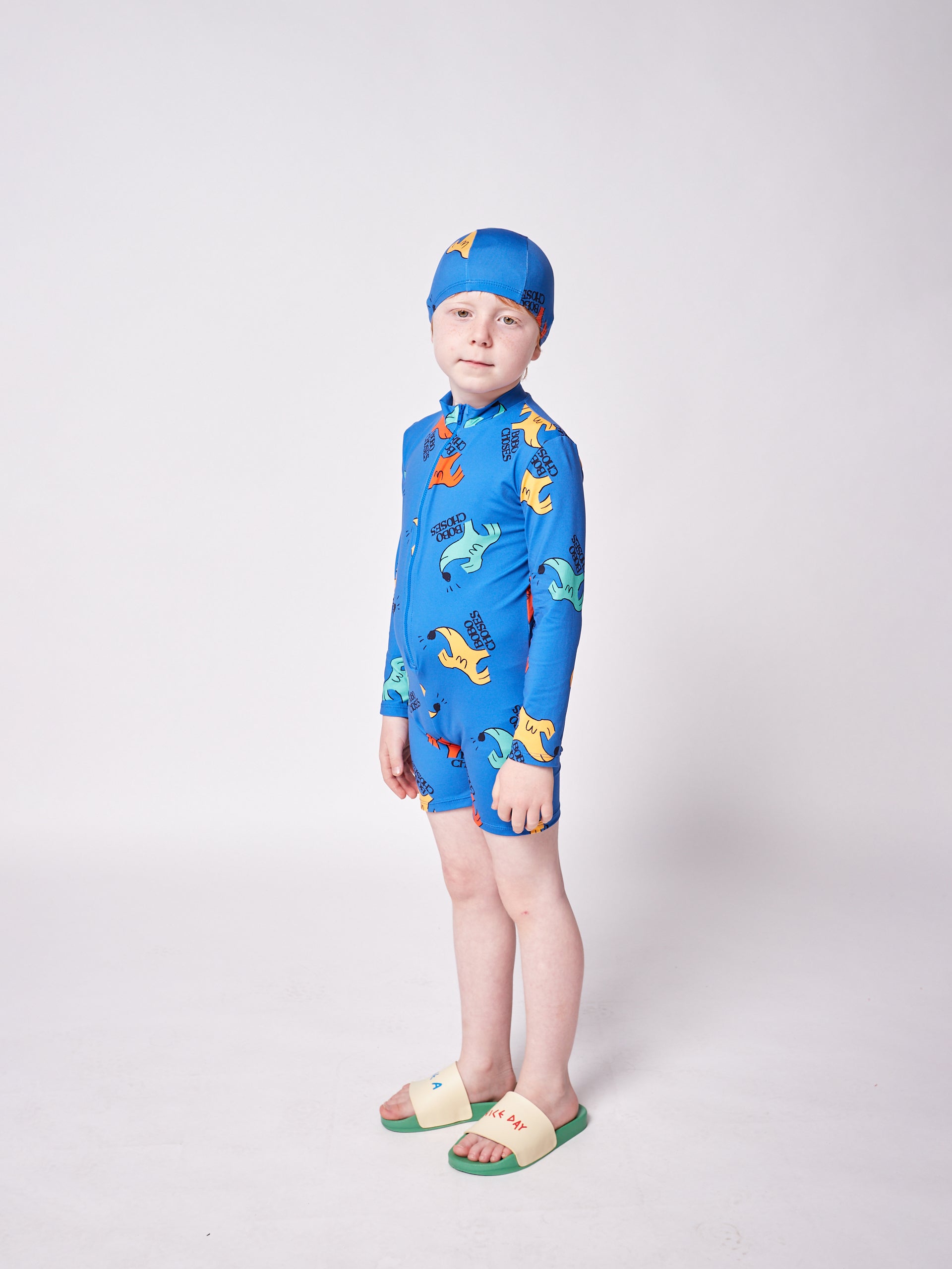 Boys & Girls Blue Swimsuit Set