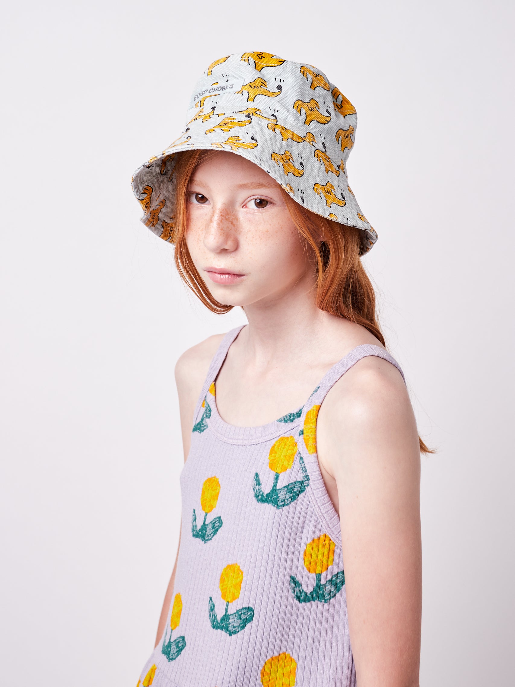 Boys & Girls Green Dog Hat