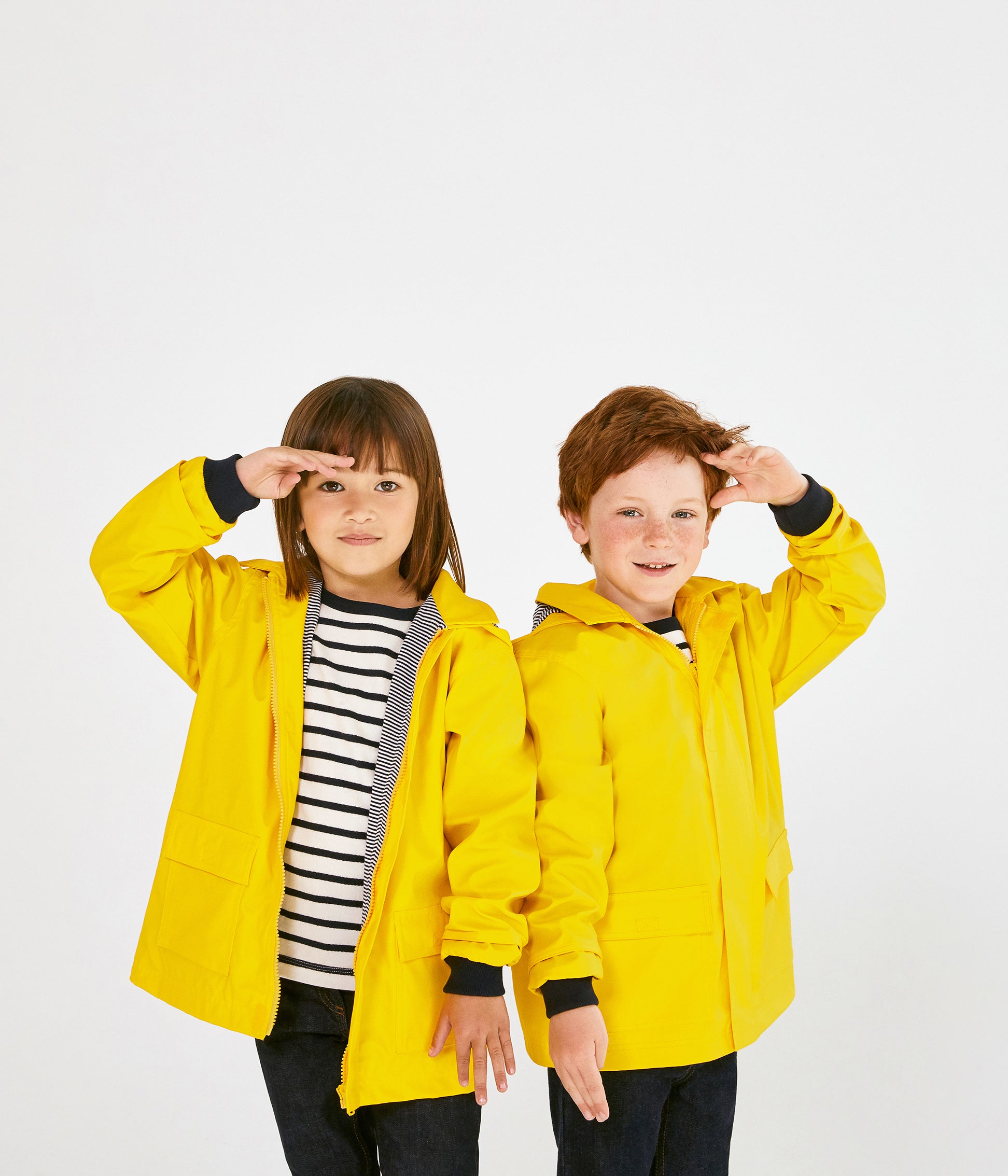 Boys & Girls Yellow Coat