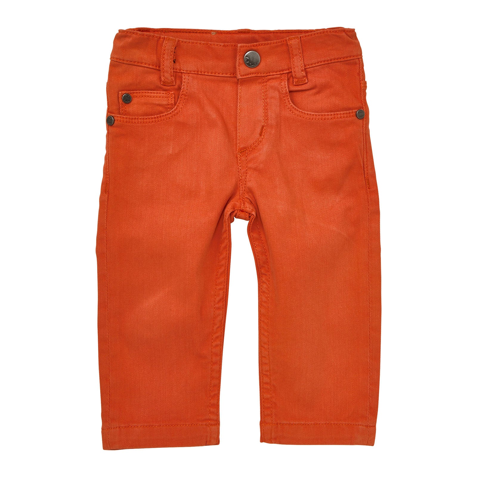 Baby Boys Red Slim Cotton Trousers - CÉMAROSE | Children's Fashion Store