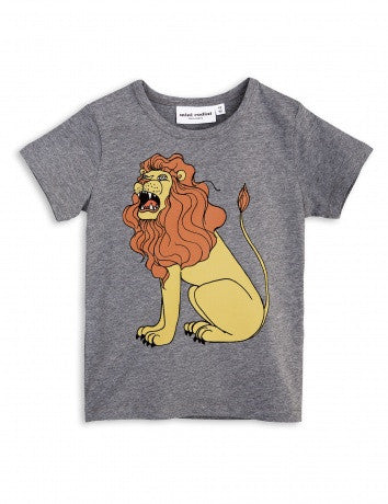 Boys Grey Lion T-shirt