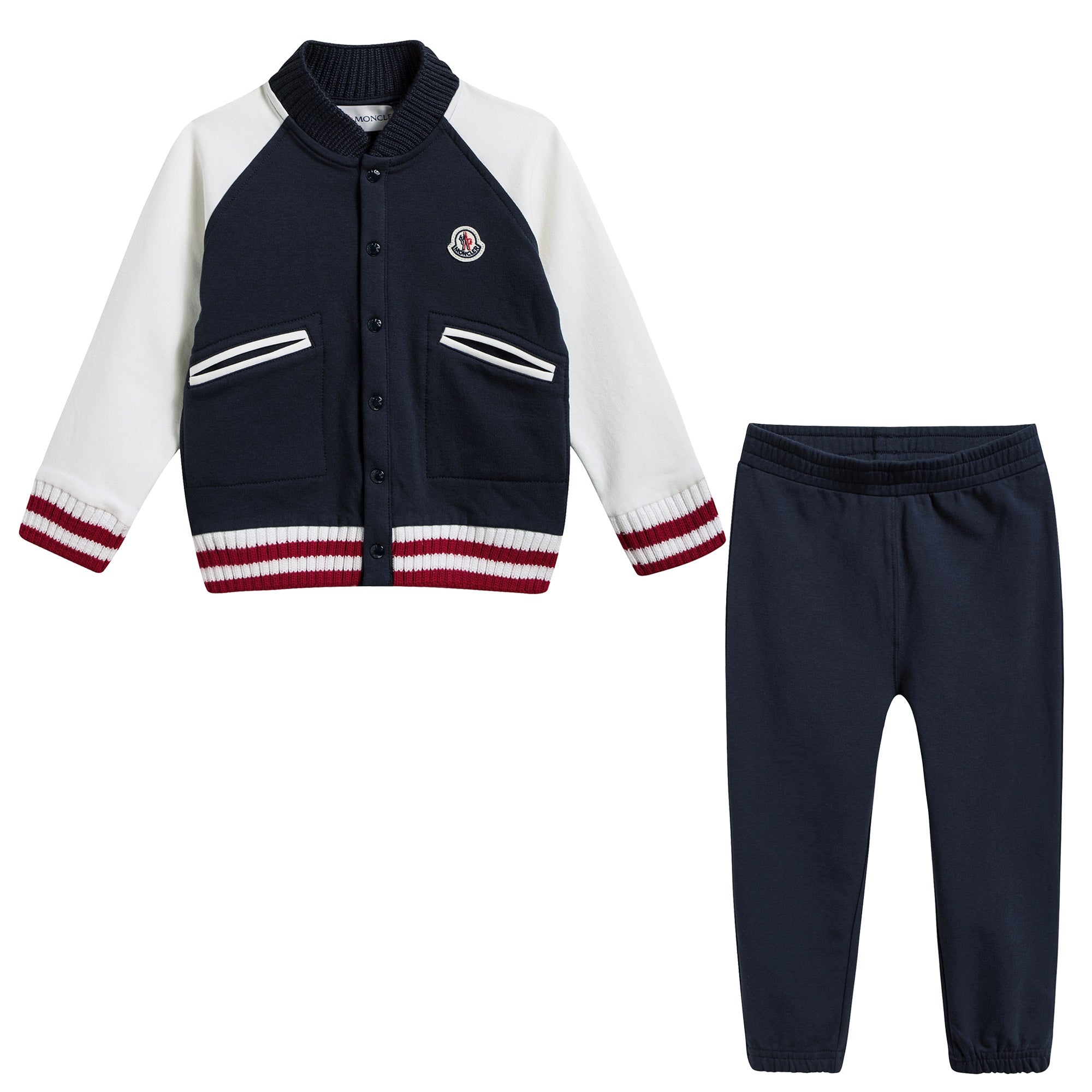 Baby Navy Blue Jersey Tracksuit