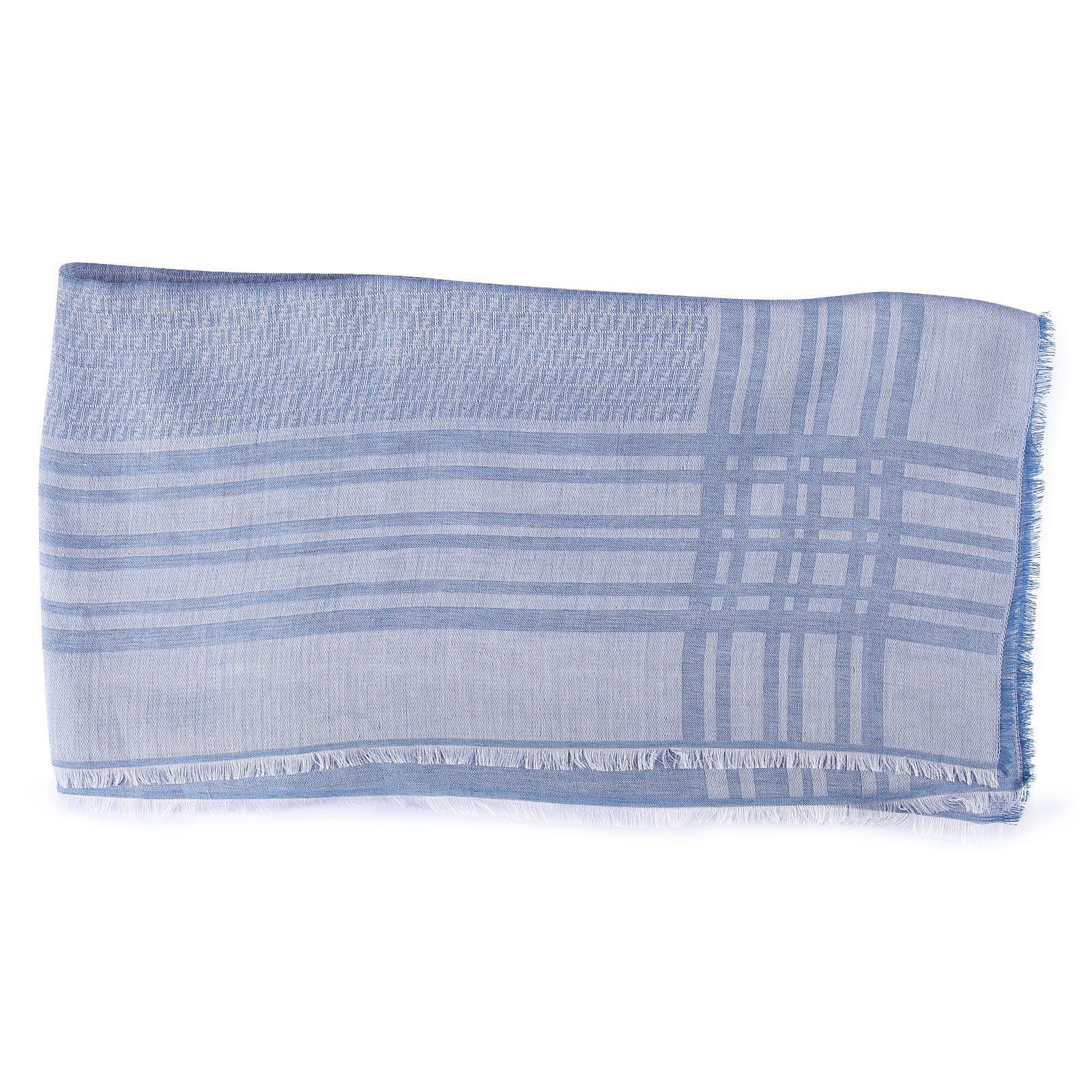 Boys&Girls White Check Scarf - CÉMAROSE | Children's Fashion Store - 1