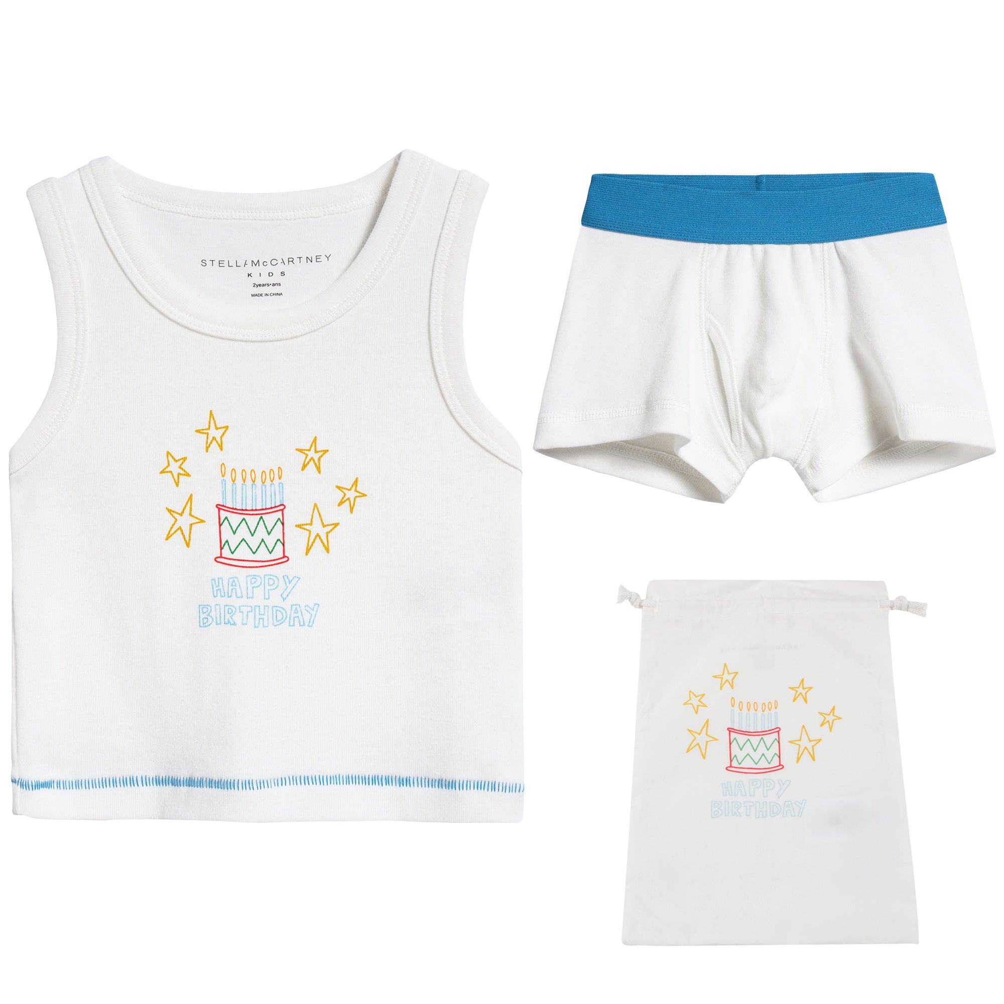 Boys White Anticipato Prim Set