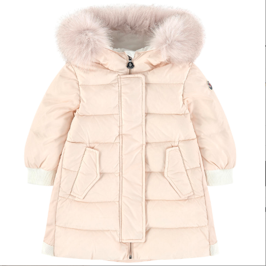 Baby Girls Pale Pink "EVANTHE" Coat