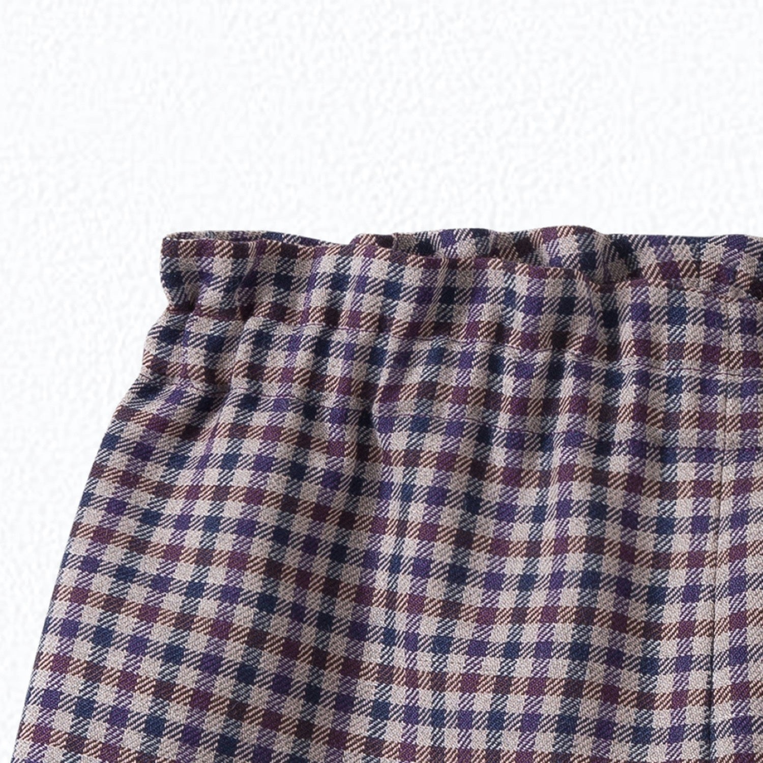 Boys & Girls Prune Check Shorts