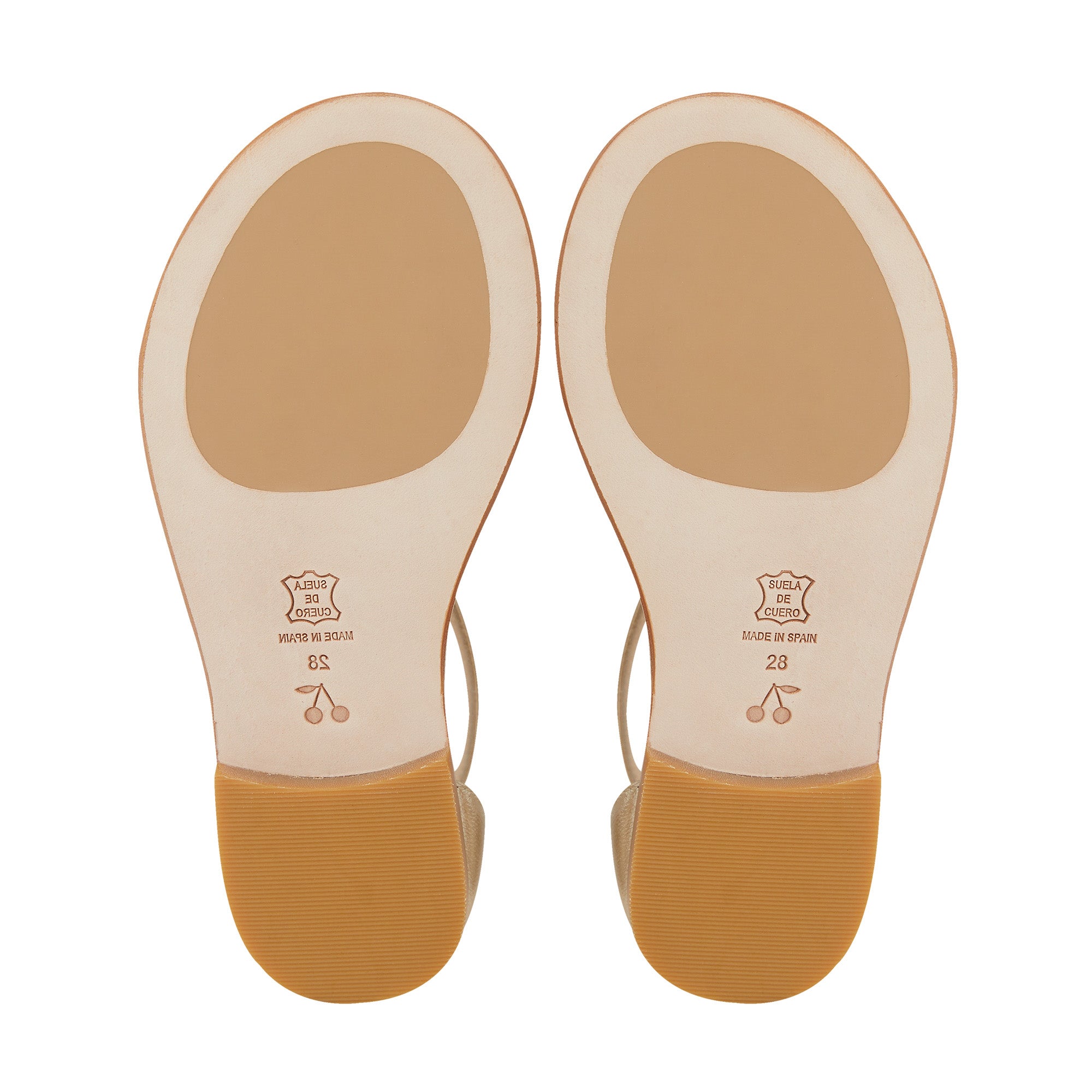 Girls Champagne Sandals