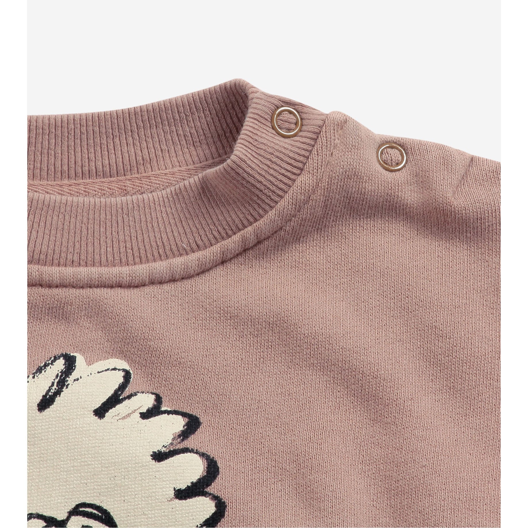 Baby Boys & Girls Pink Birdie Cotton Sweatshirt