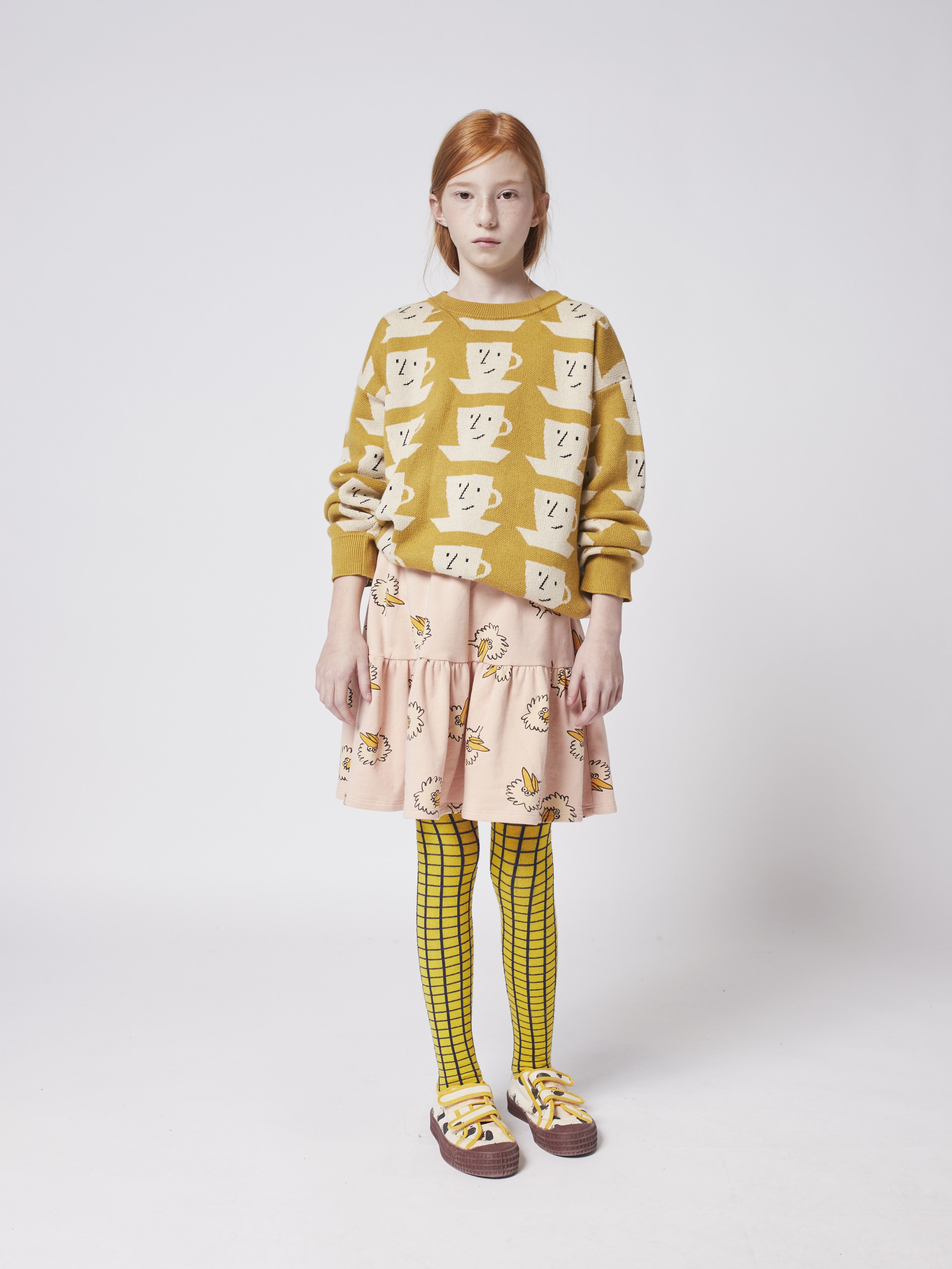 Boys & Girls Yellow Knit Sweater