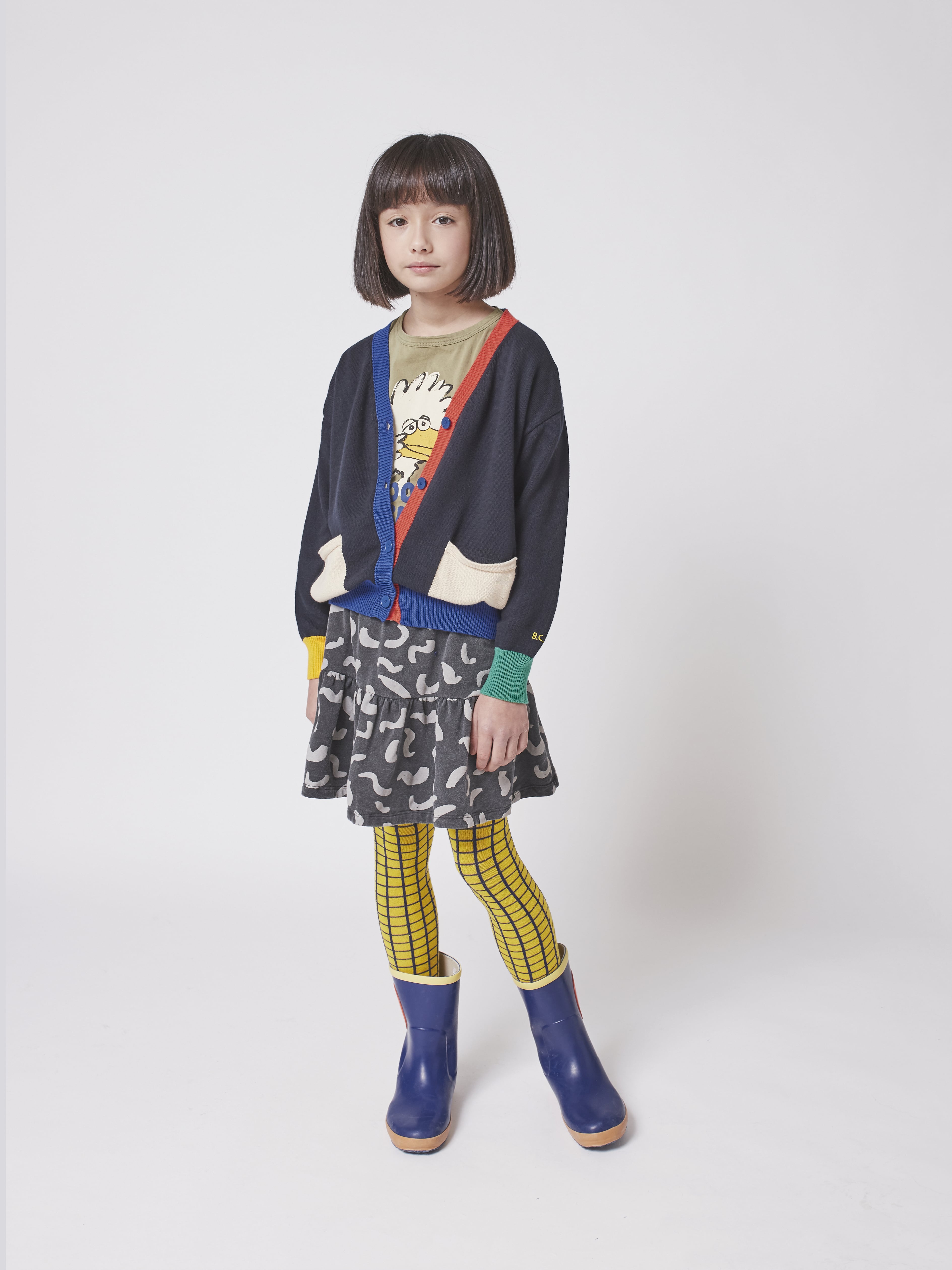 Boys & Girls Blue Cotton Cardigan