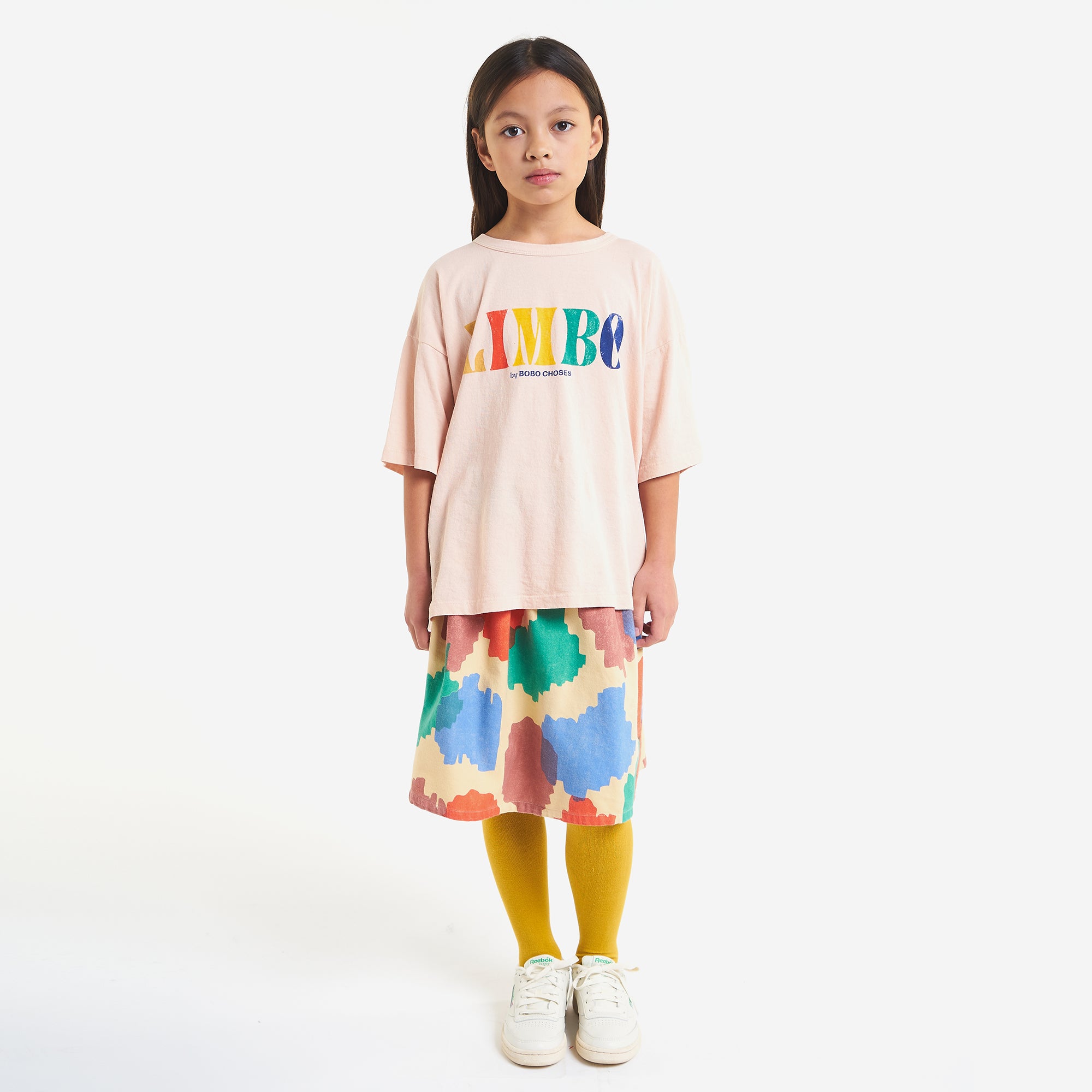 Boys & Girls Light Pink Logo Cotton T-Shirt