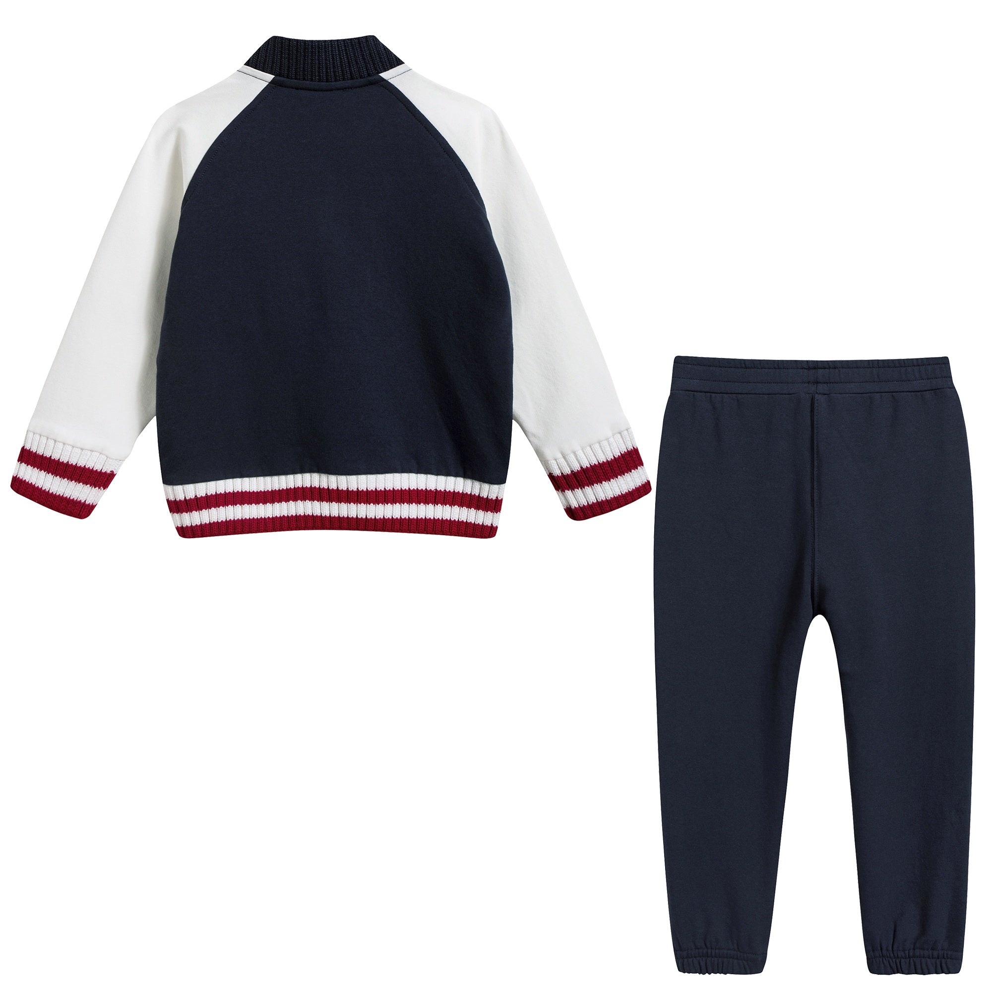 Baby Navy Blue Jersey Tracksuit