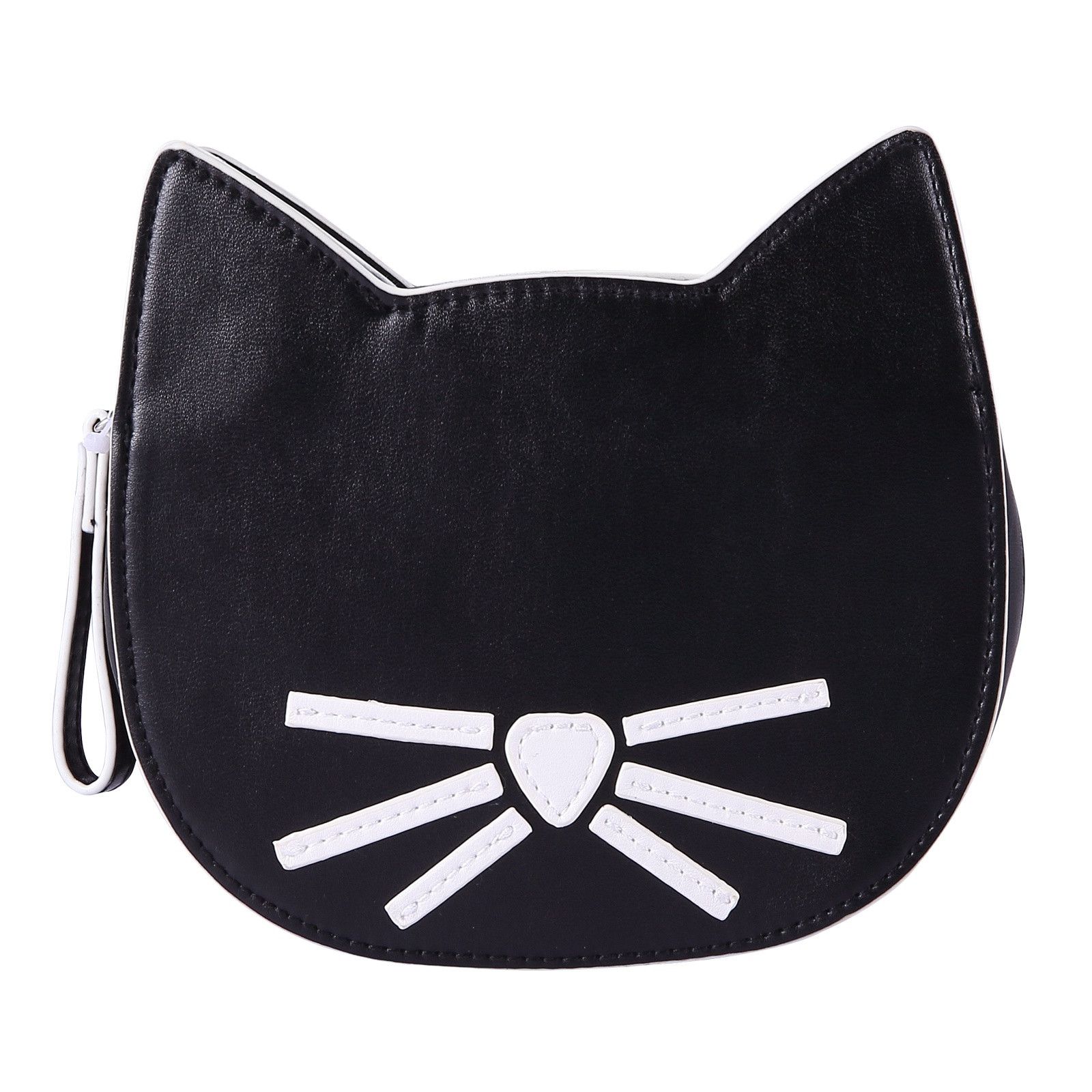 Girls Black Cat Head Style Bag - CÉMAROSE | Children's Fashion Store - 3