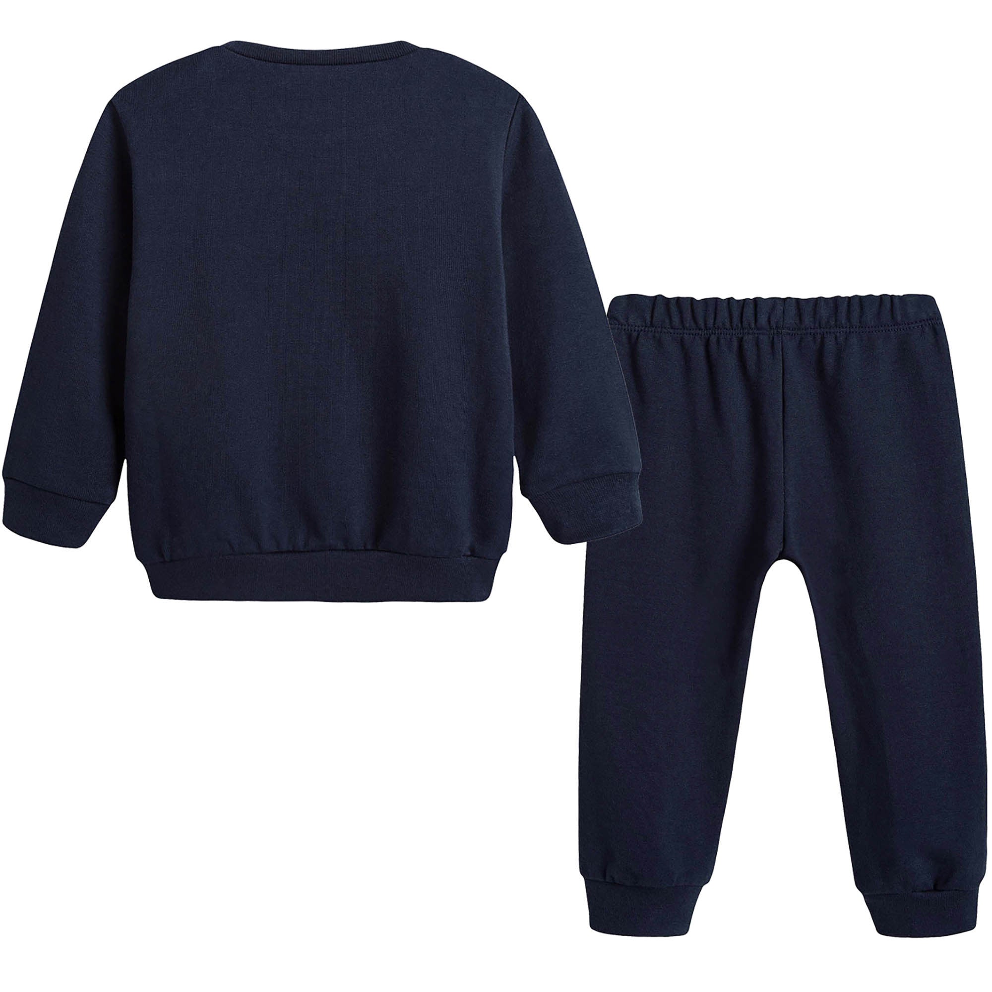 Baby Boys Navy Blue Tracksuit - CÉMAROSE | Children's Fashion Store - 2