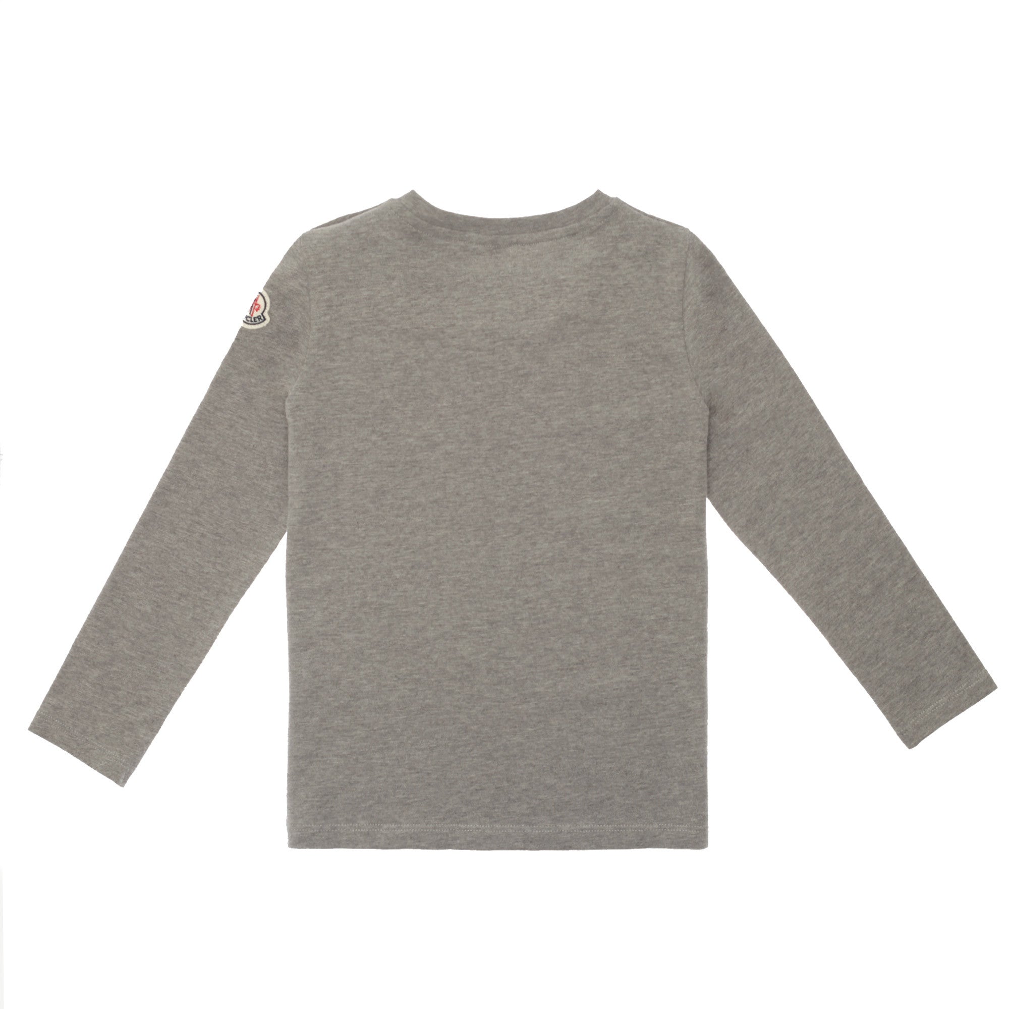 Baby Grey Fancy Printed Trims Long Sleeve T-Shirt - CÉMAROSE | Children's Fashion Store - 2