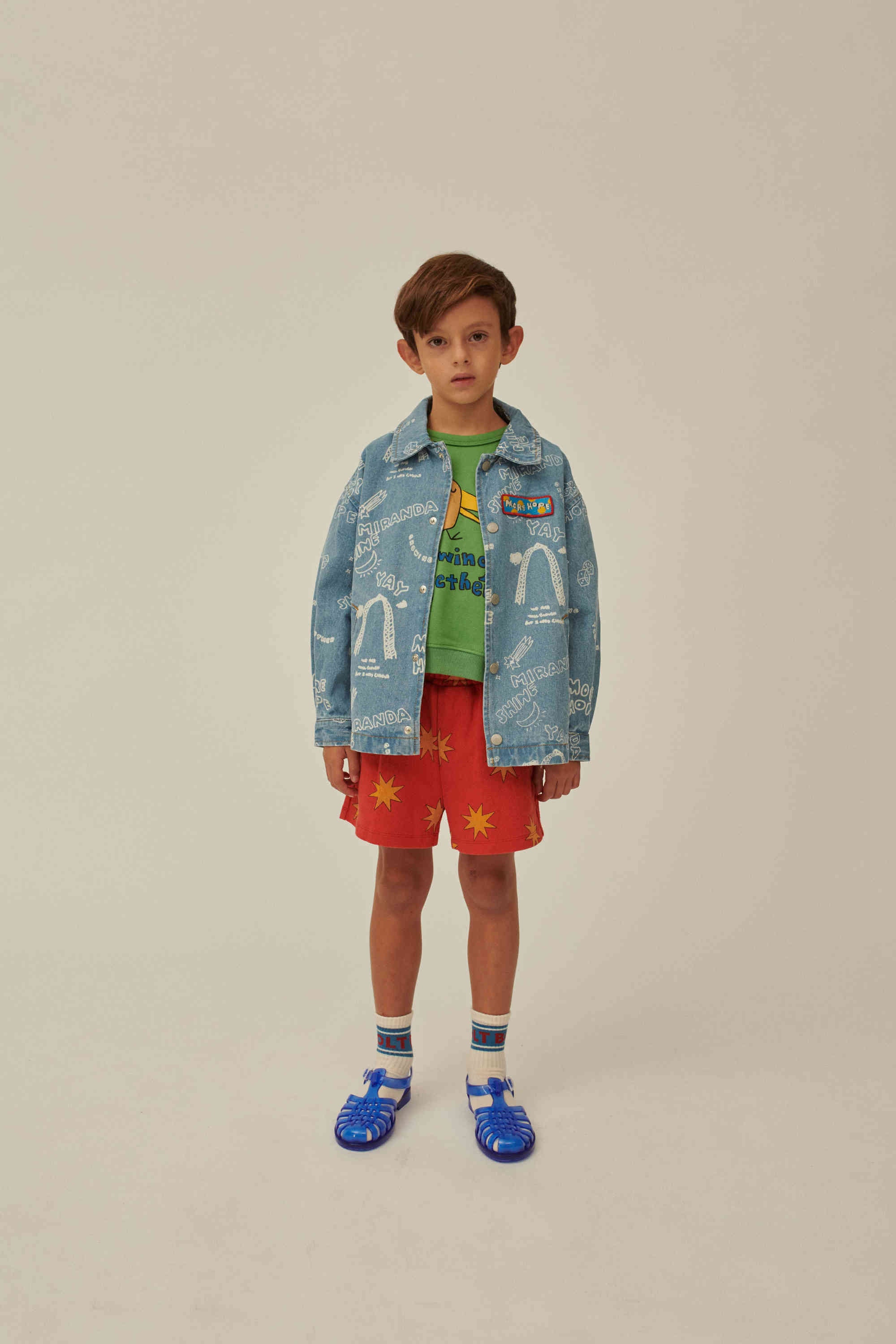 Boys & Girls Blue Denim Jacket