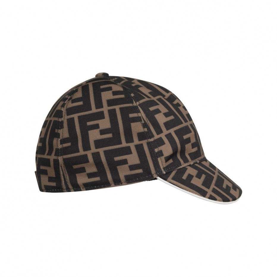 Boys & Girls Brown "FF" Cap