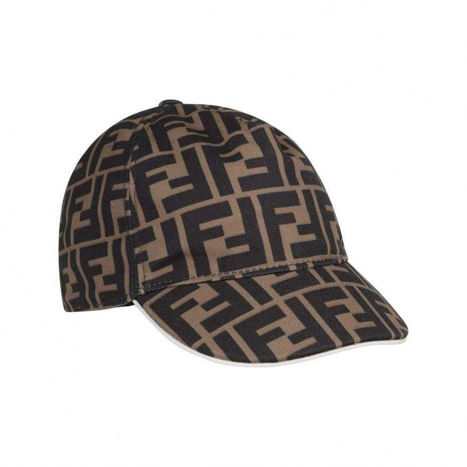 Boys & Girls Brown "FF" Cap