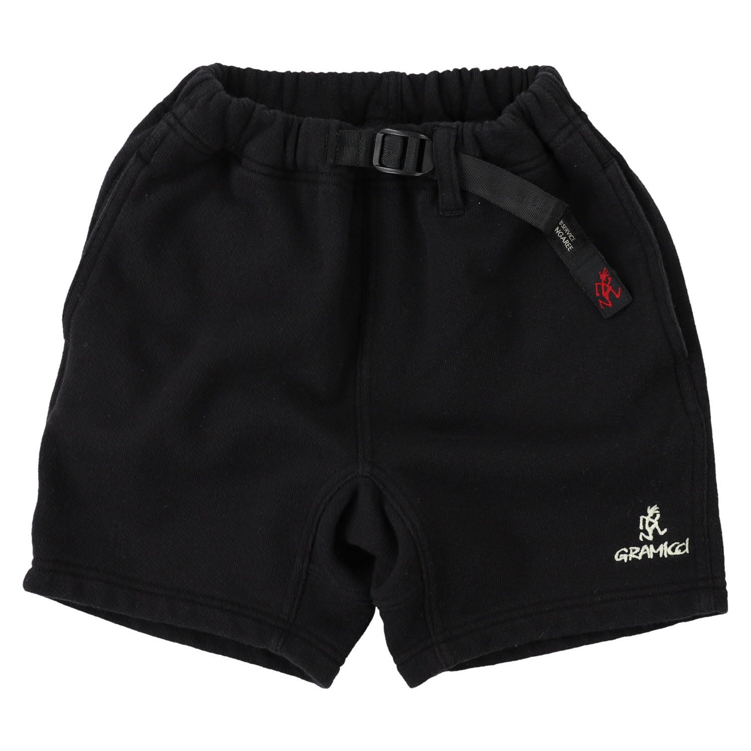 Boys & Girls Black Cotton Shorts