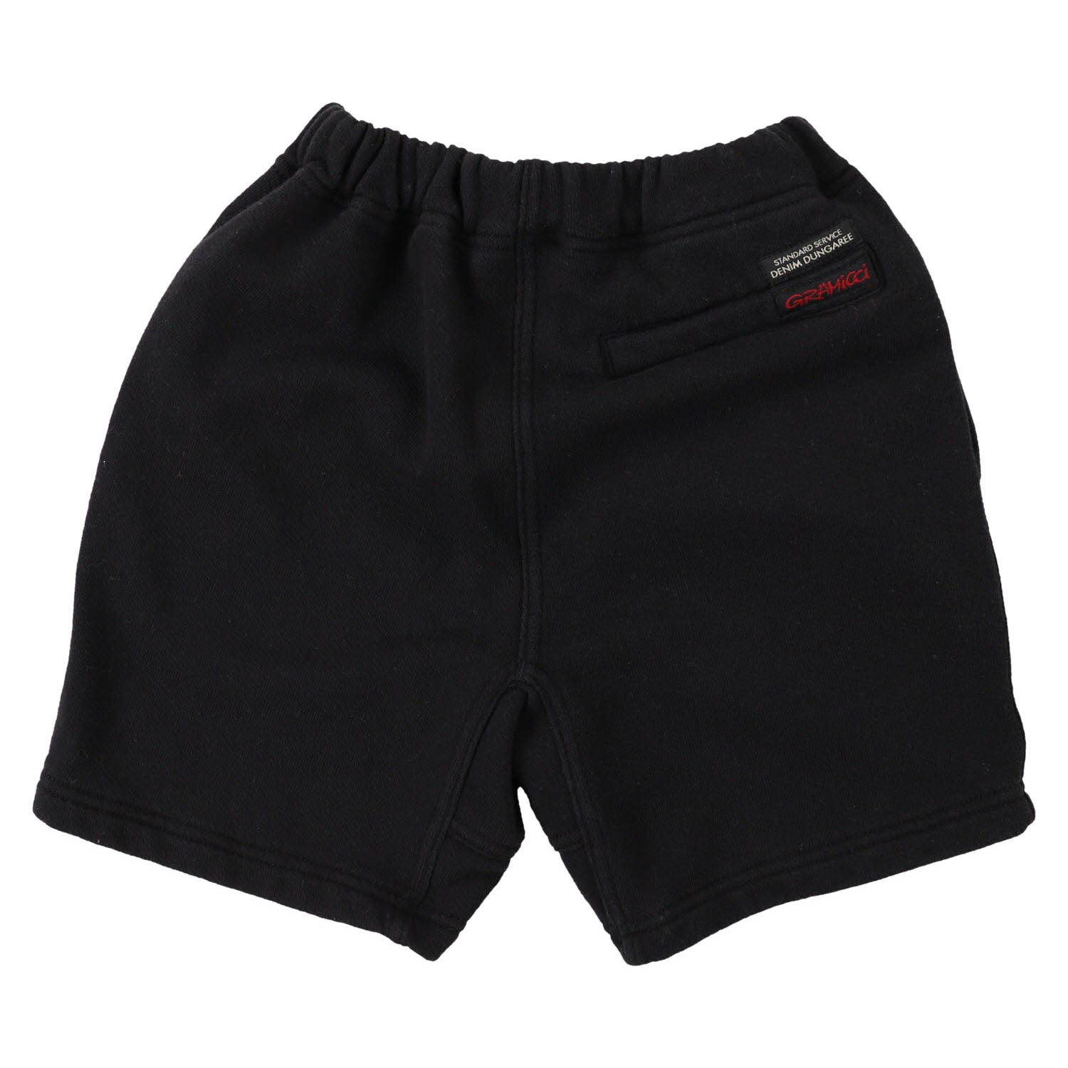 Boys & Girls Black Cotton Shorts