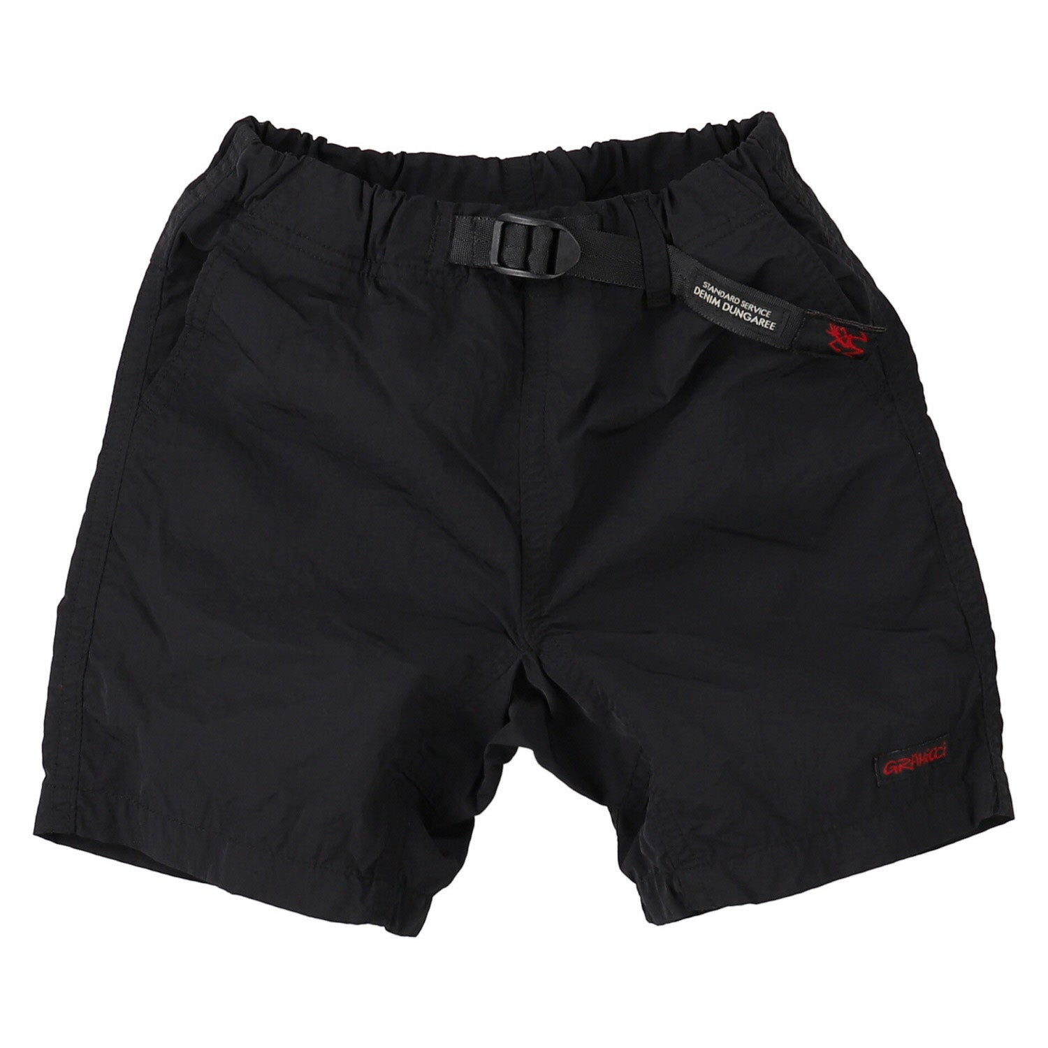 Boys & Girls Black Cotton Shorts