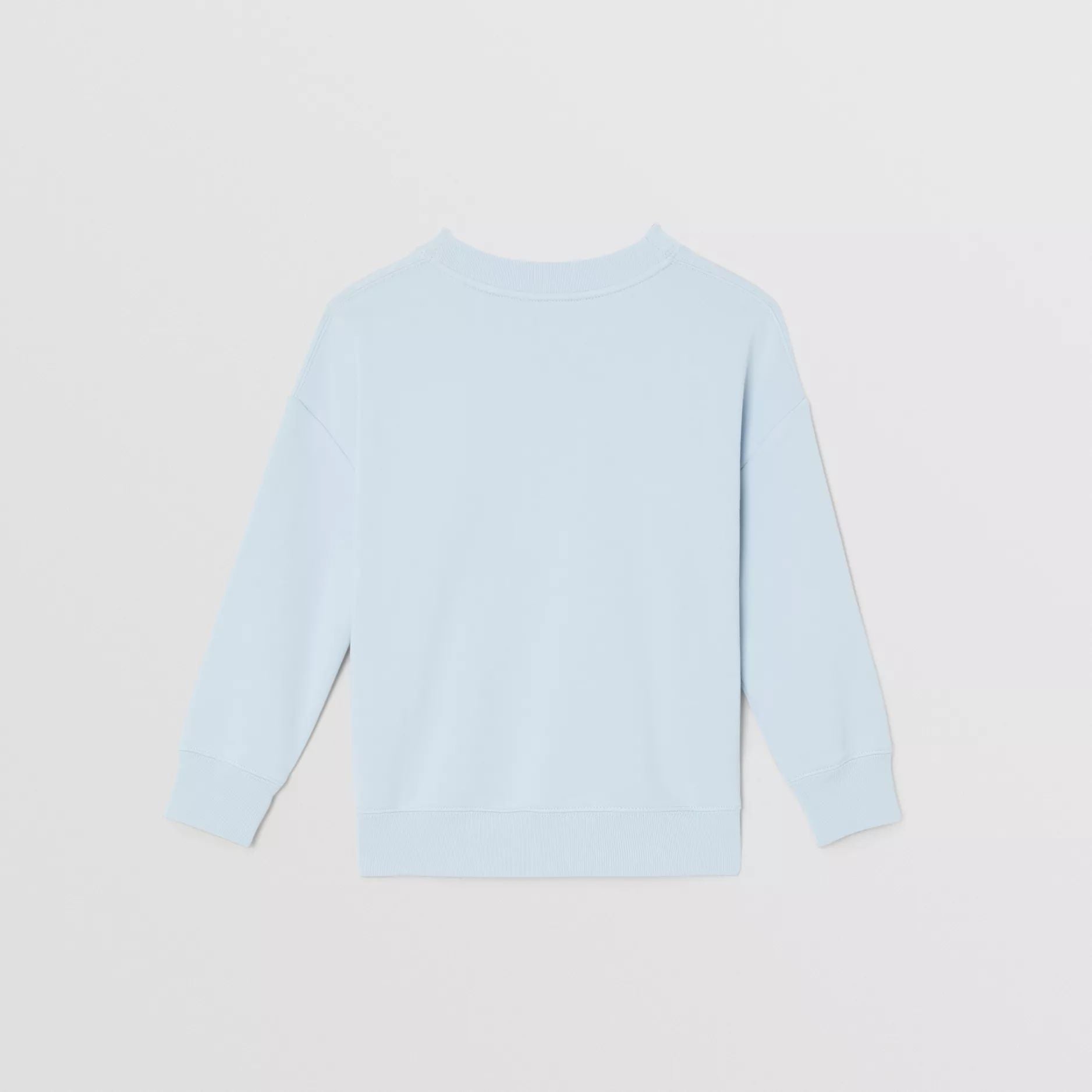 Boys & Girls Blue Logo Cotton Sweatshirt