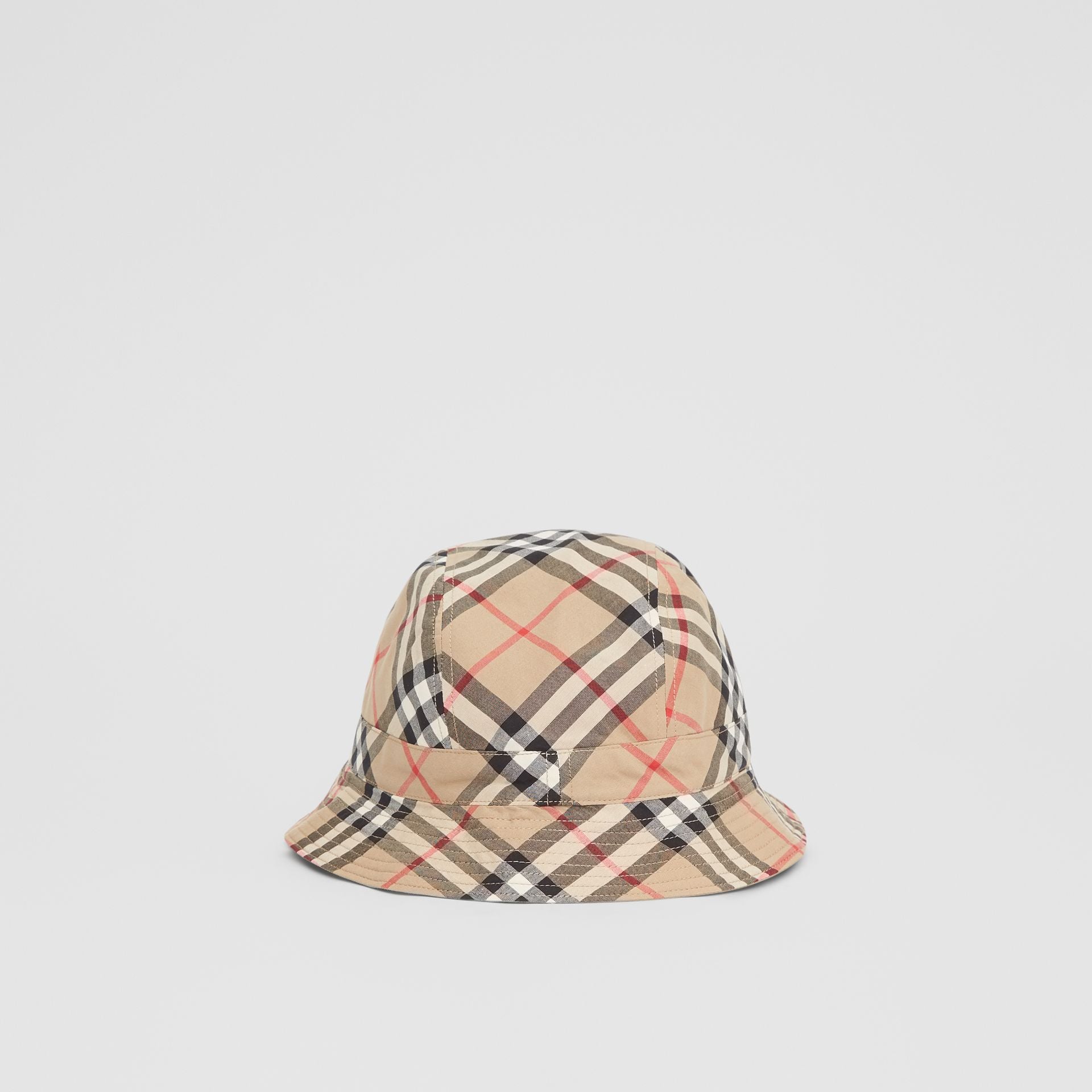 Boys & Girls Archive Beige Cotton Hat