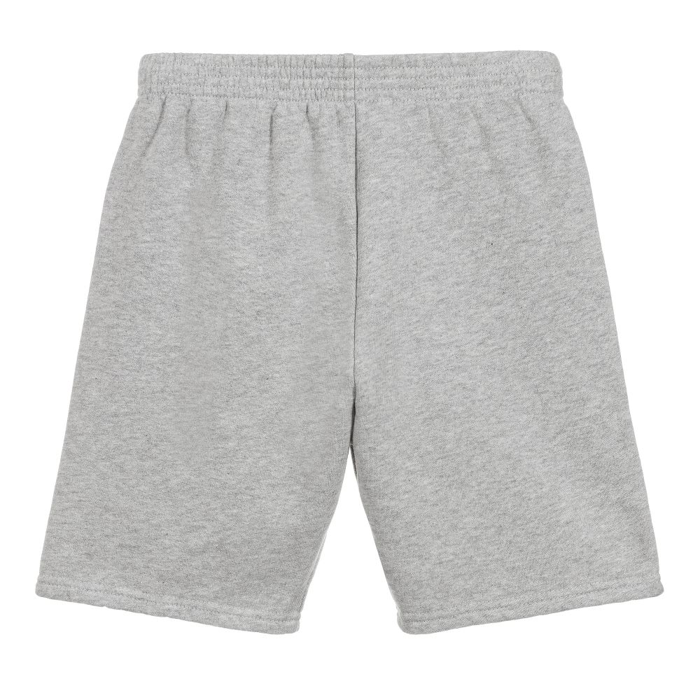 Boys Grey Cotton Jersey Shorts