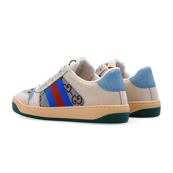 Boys & Girls Beige "GG" Shoes