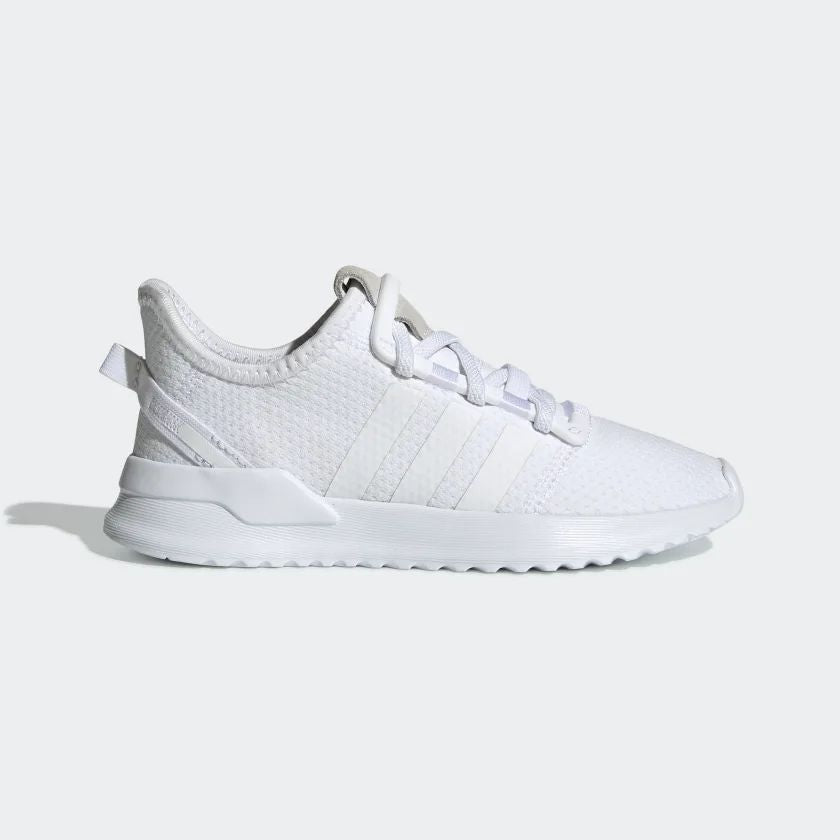 Boys & Girls White "PATH RUN" Shoes