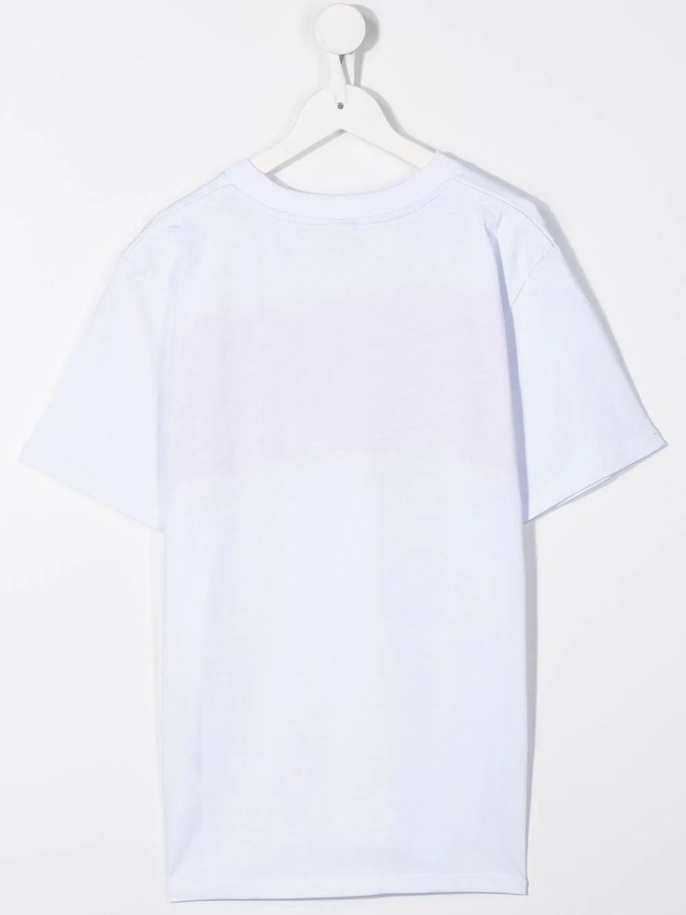 Boys & Girls White Logo Cotton T-shirt