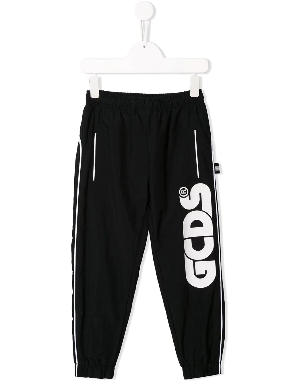 Boys & Girls Black Logo Trousers