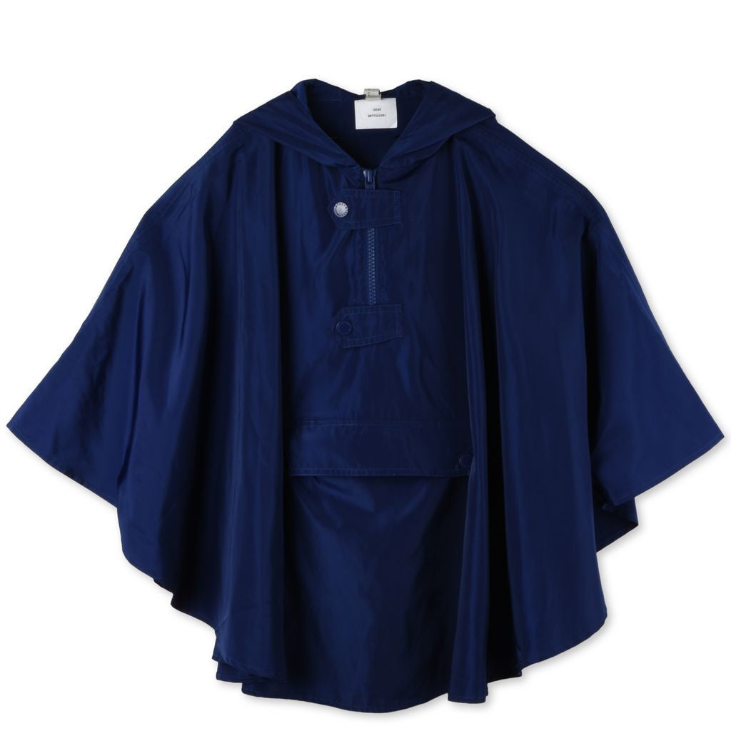 Boys & Girls Blue Froggie Raincoat Cape