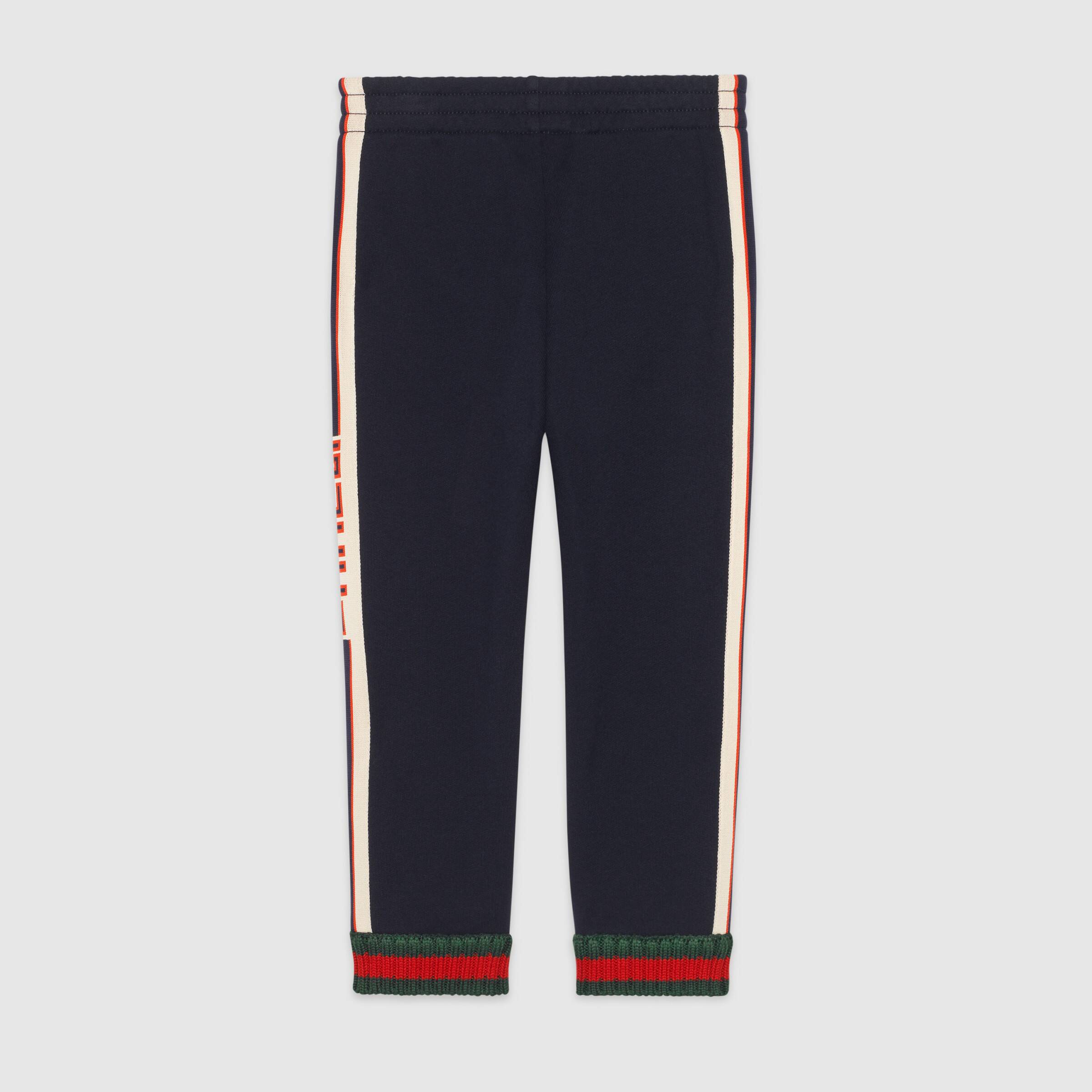 Boys Blue Cotton Trousers