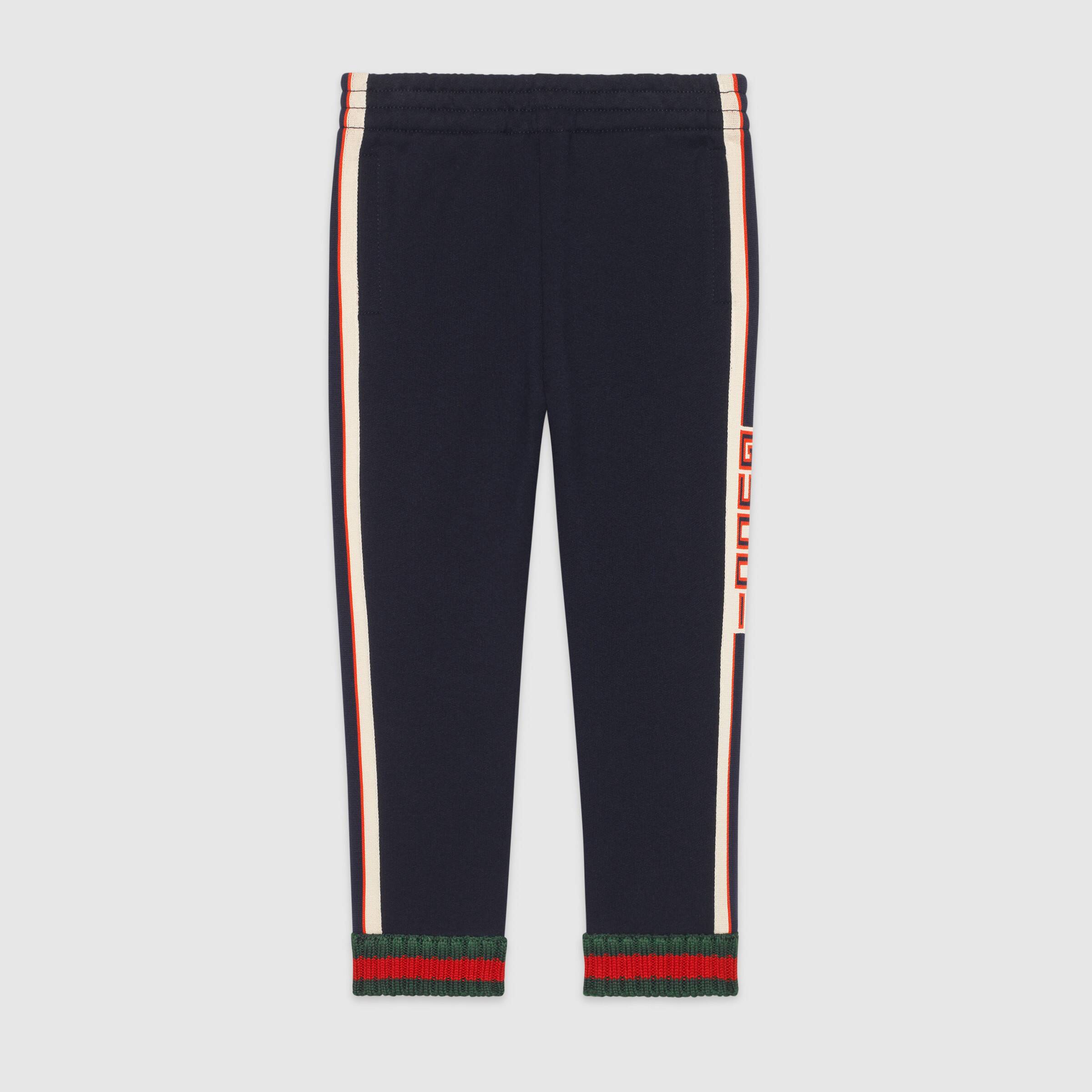 Boys Blue Cotton Trousers