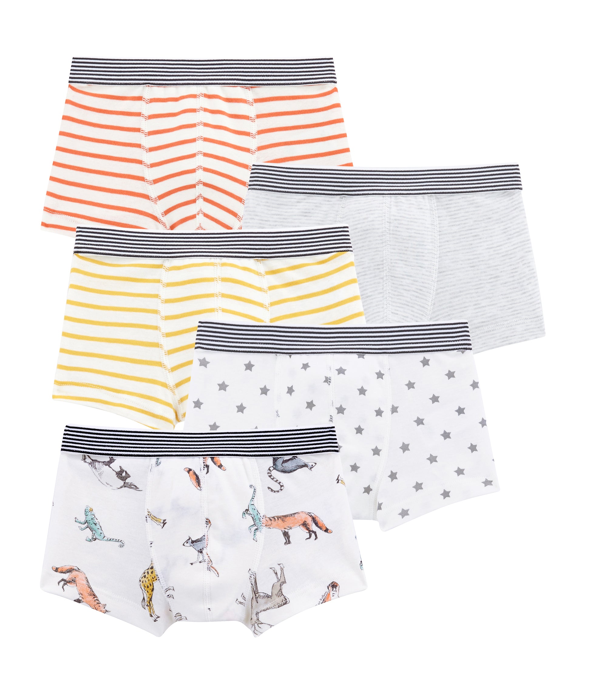 Boys Multicolor Underwear Sets