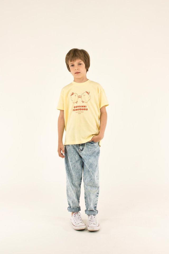 Boys & Girls Light Blue Denim Trousers