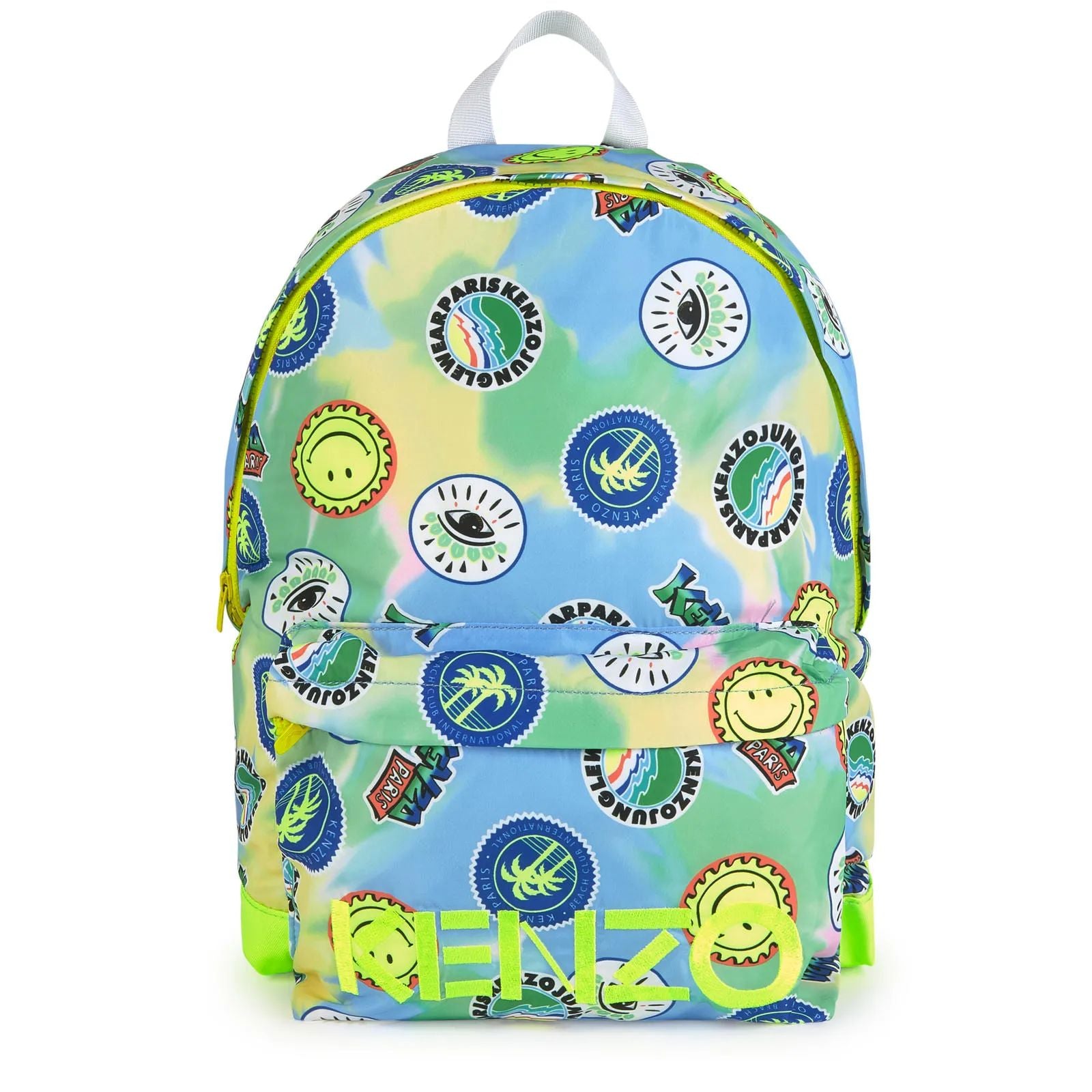 Boys Neon Yellow Backpack