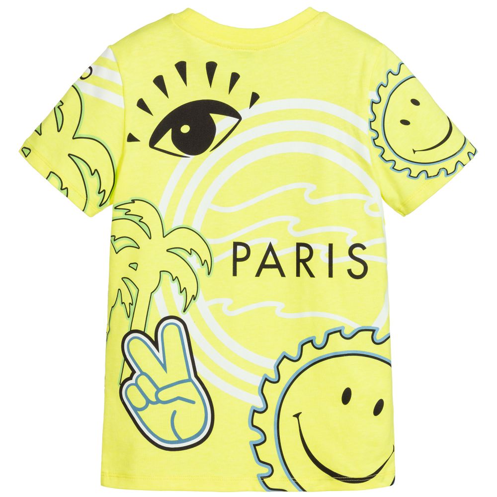 Boys Yellow Logo T-shirt