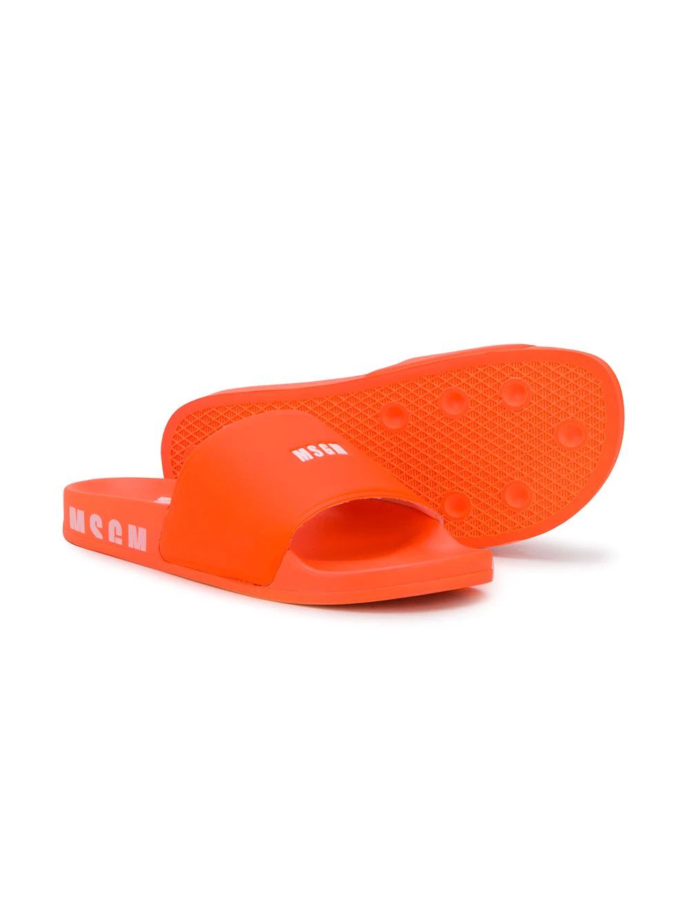 Boys & Girls Orange Logo Sandals