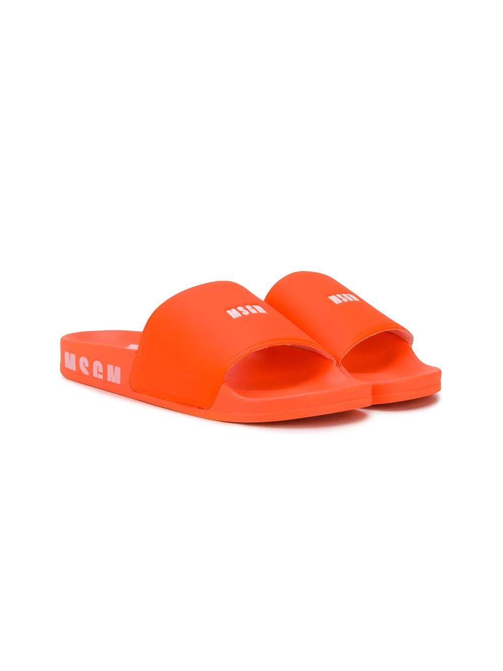 Boys & Girls Orange Logo Sandals