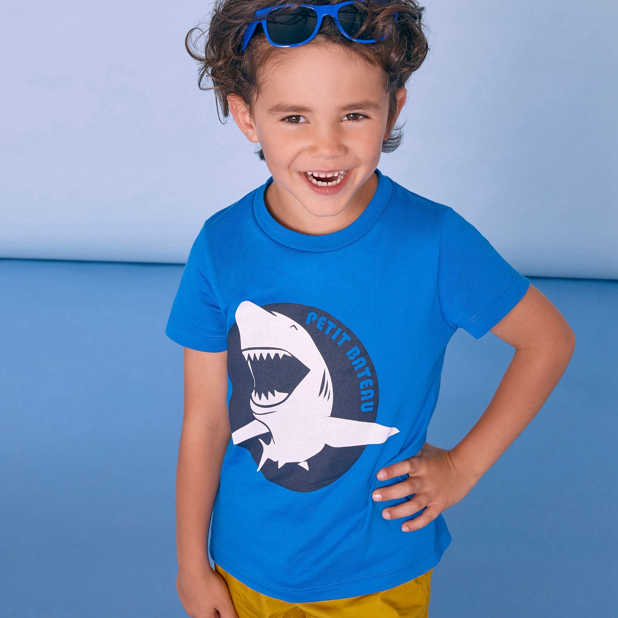 Boys Blue The Shark T-shirt