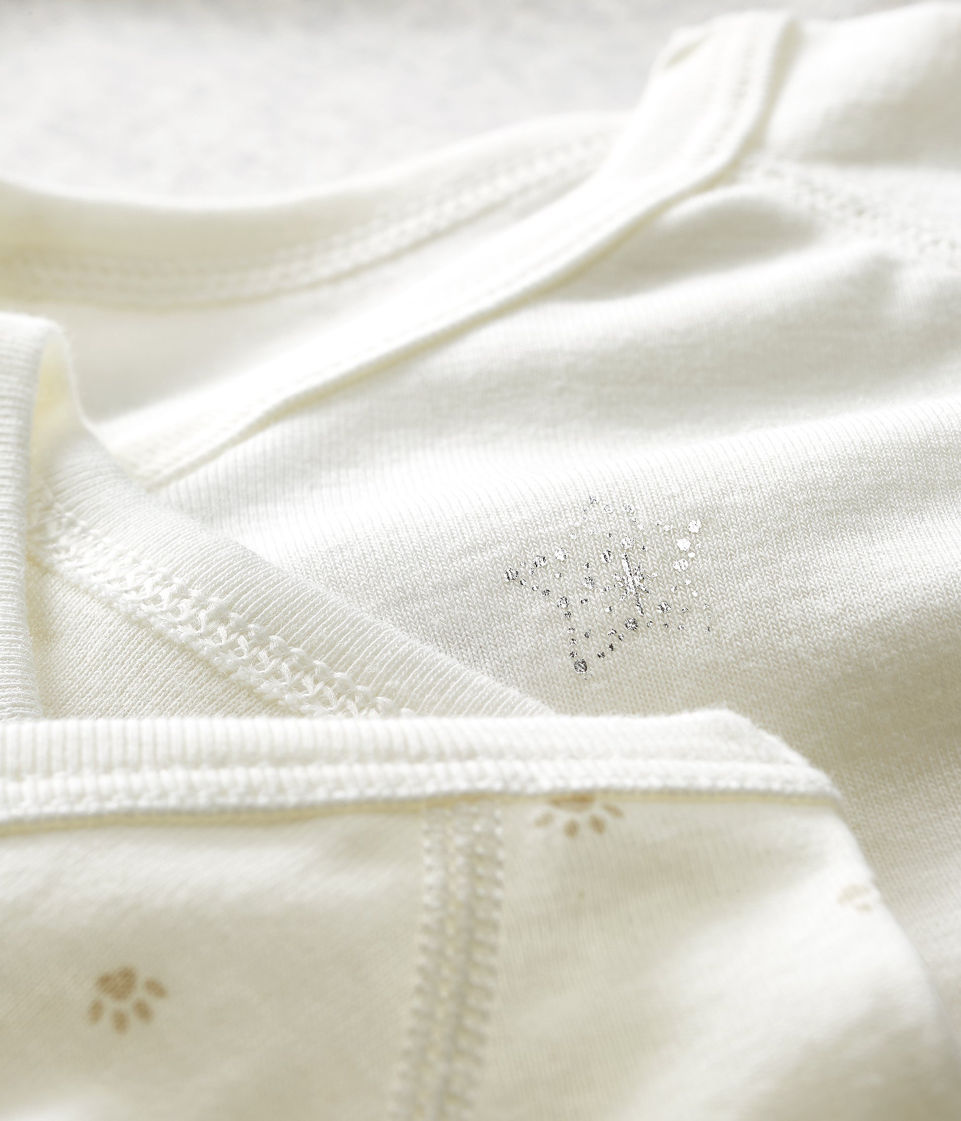 Baby Boys White Cotton Set